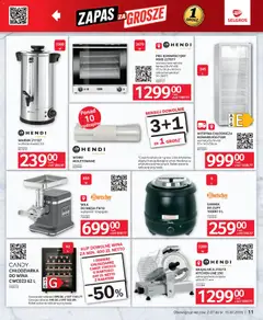 Pogląd oferty "Selgros cash&carry gazetka - Oferta dla gastronomii" - ważna od 02.07.2026 | Strona: 11 | Produkty: Krajalnica, Garnek, Witryna