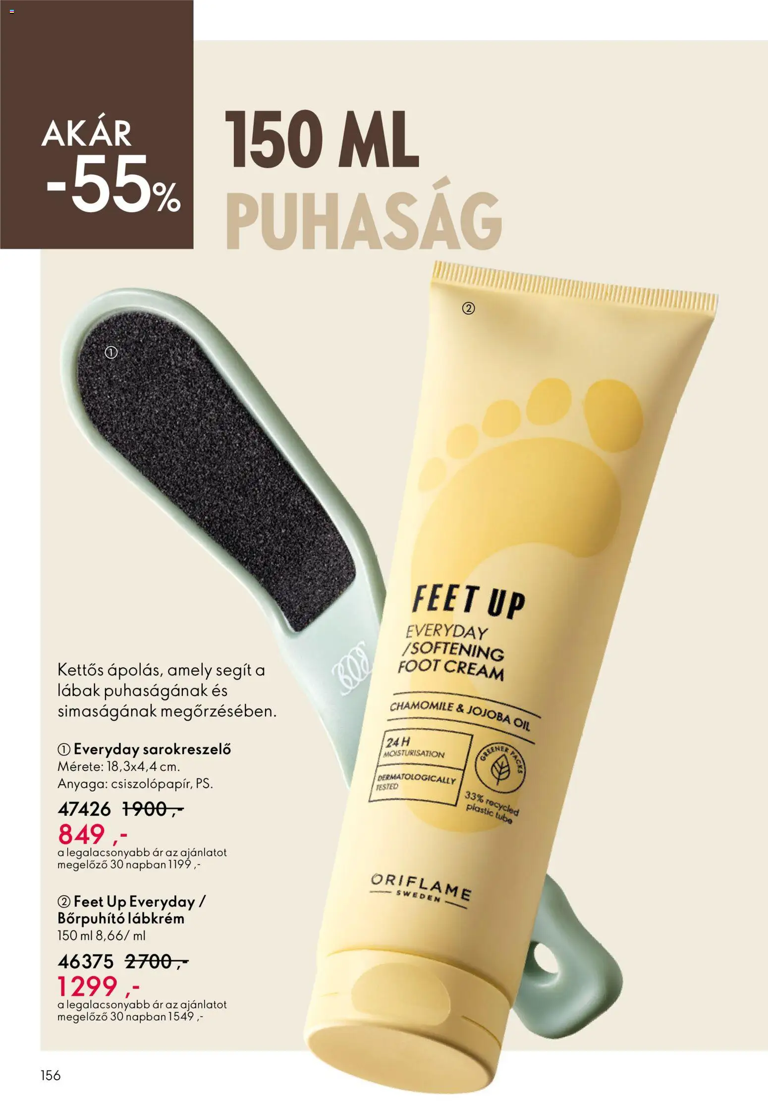 Oriflame akciós ujság - amely érvényes a következő dátumtól: 27.05.2026 | Oldal: 156
