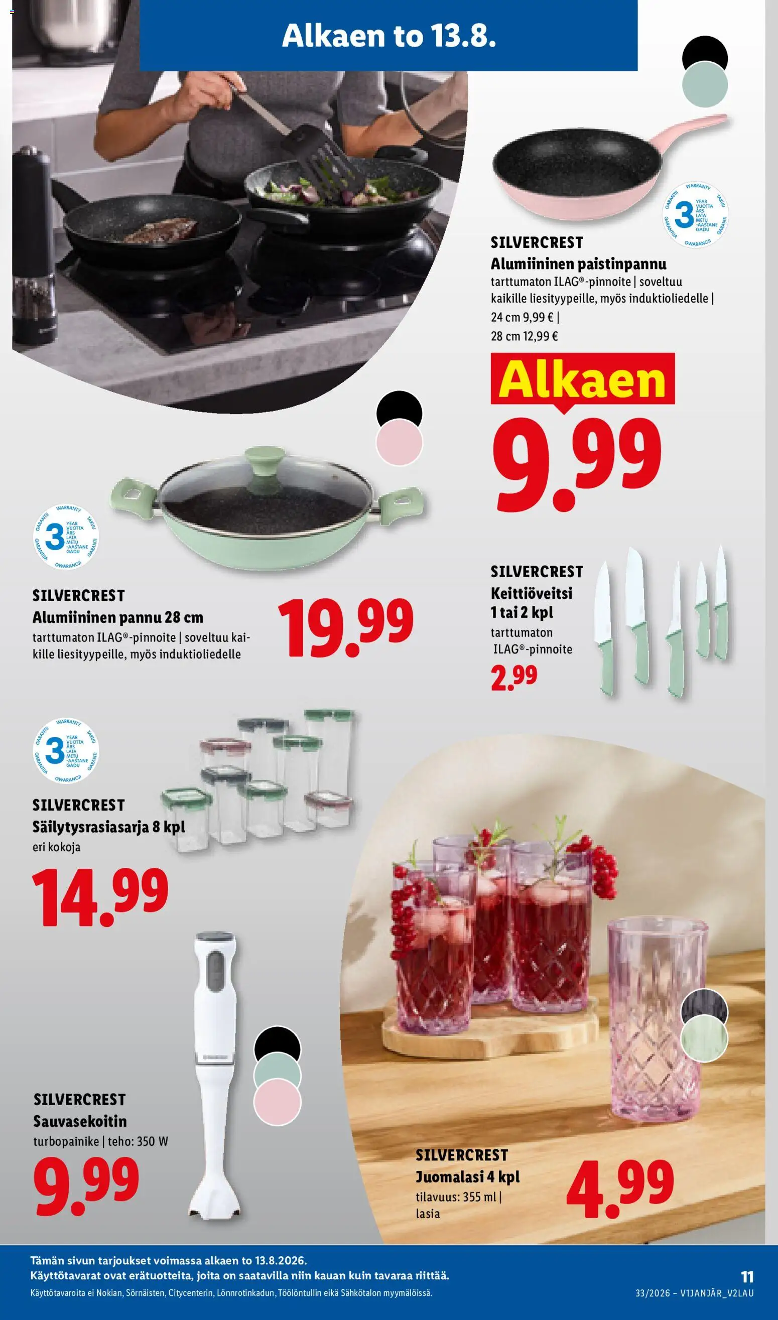 Lidl tarjoukset – voimassa 13/08/2026 alkaen | Sivu: 15