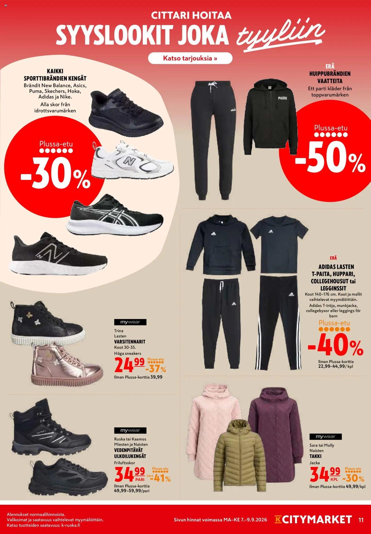 K-Citymarket tarjoukset – voimassa 07/09/2026 alkaen | Sivu: 11