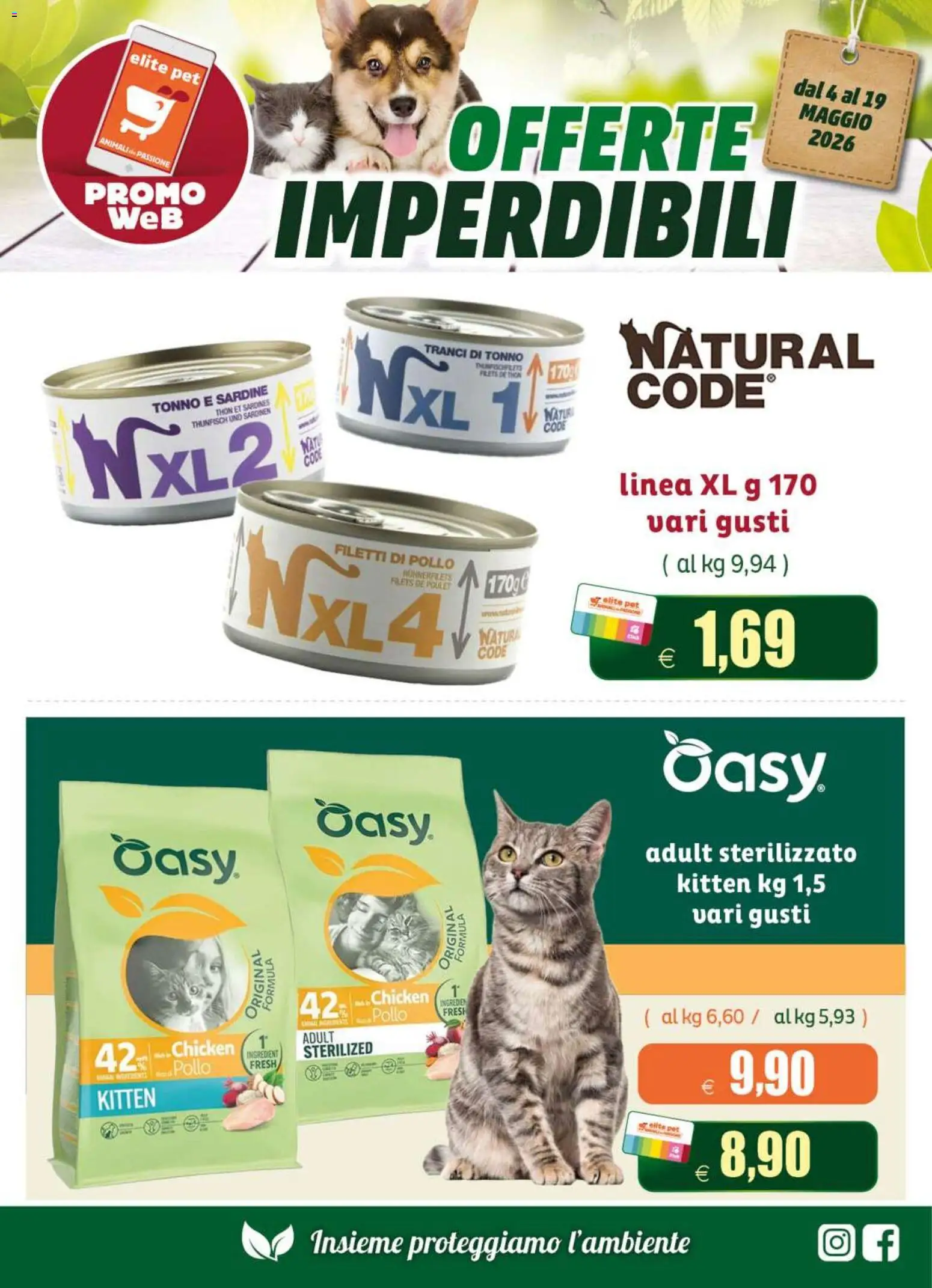 Volantino Elite Supermercati del 04.05.2026 | Pagina: 9 | Prodotti: Pollo, Tonno