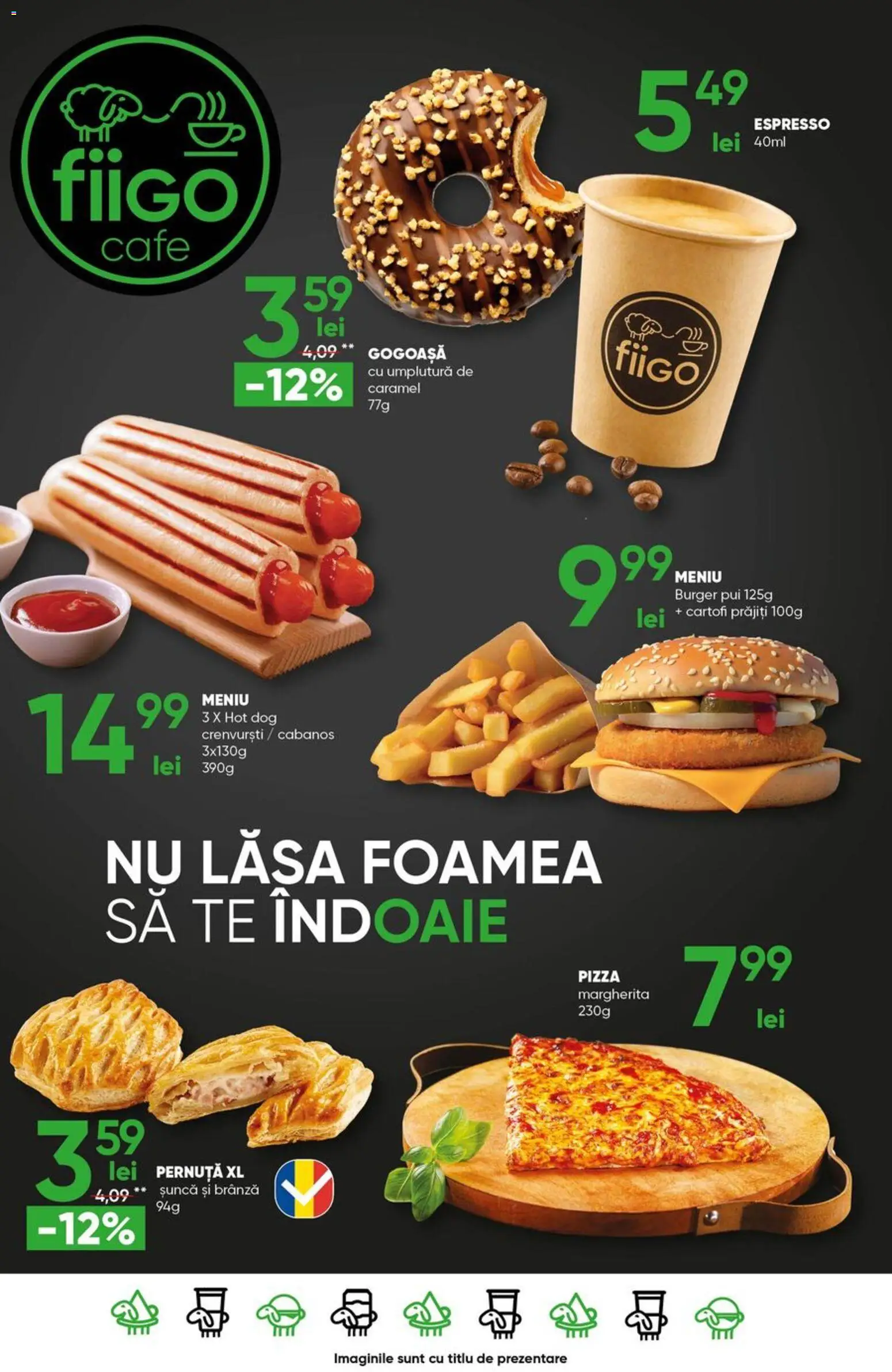 Noul catalog Profi – valabil de la 08.07.2026 | Pagină: 18 | Produse: Hacıyatmaz Kedi Oyuncağı, Brânză, Pizza, Burger