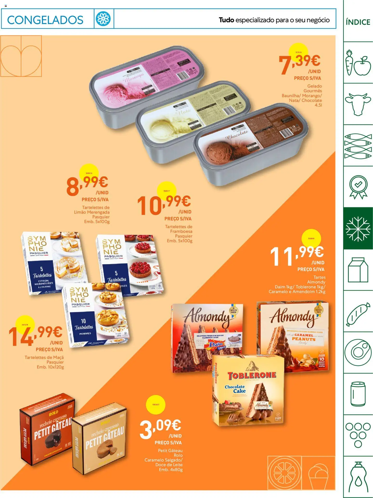 Recheio Horeca Madeira │ válido de 25/08/2026 | Página: 13 | Produtos: Doce de leite, Leite, Maça, Petit Gateau