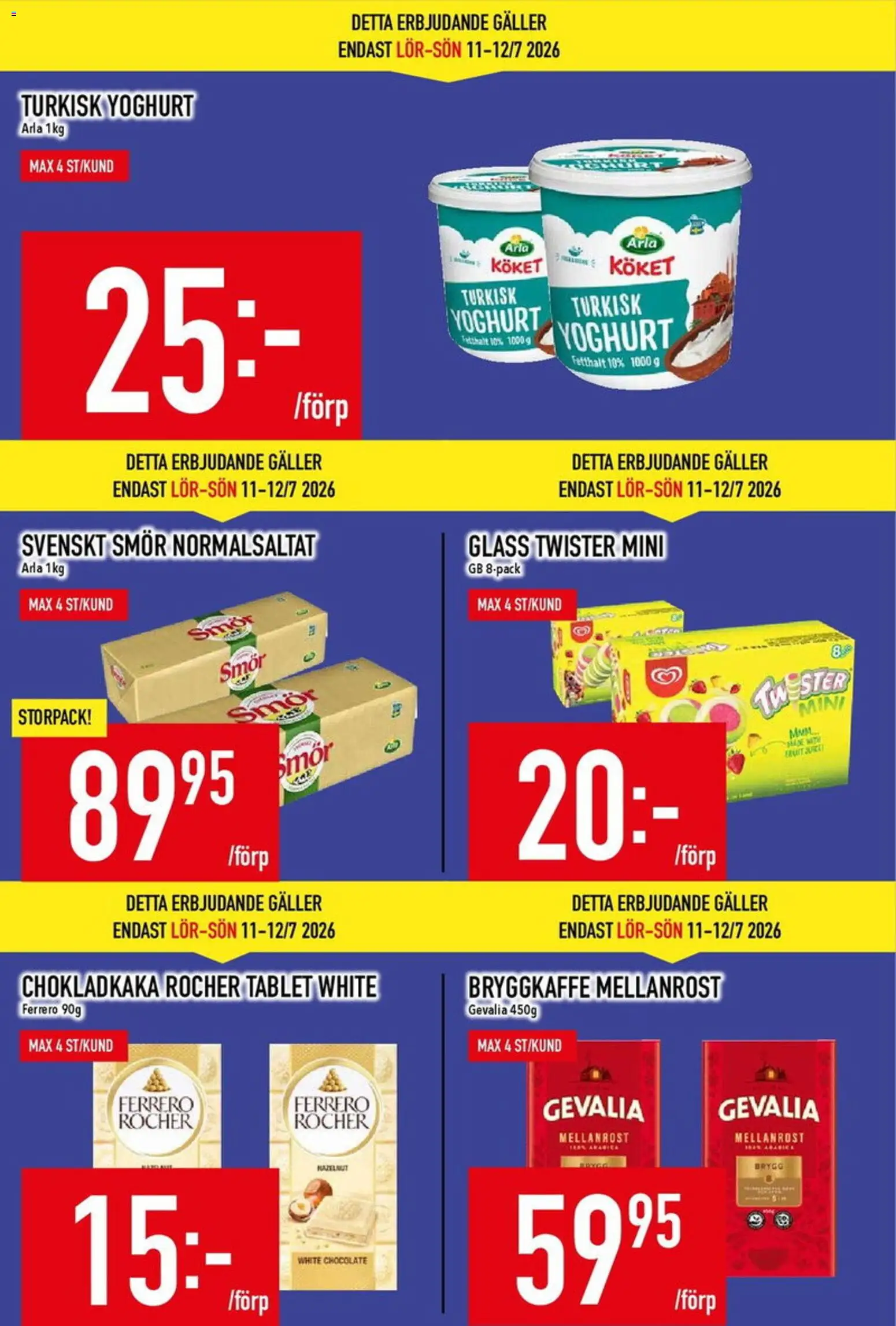 Matdax reklamblad aktuell från 06/07/2026 | Sida: 7