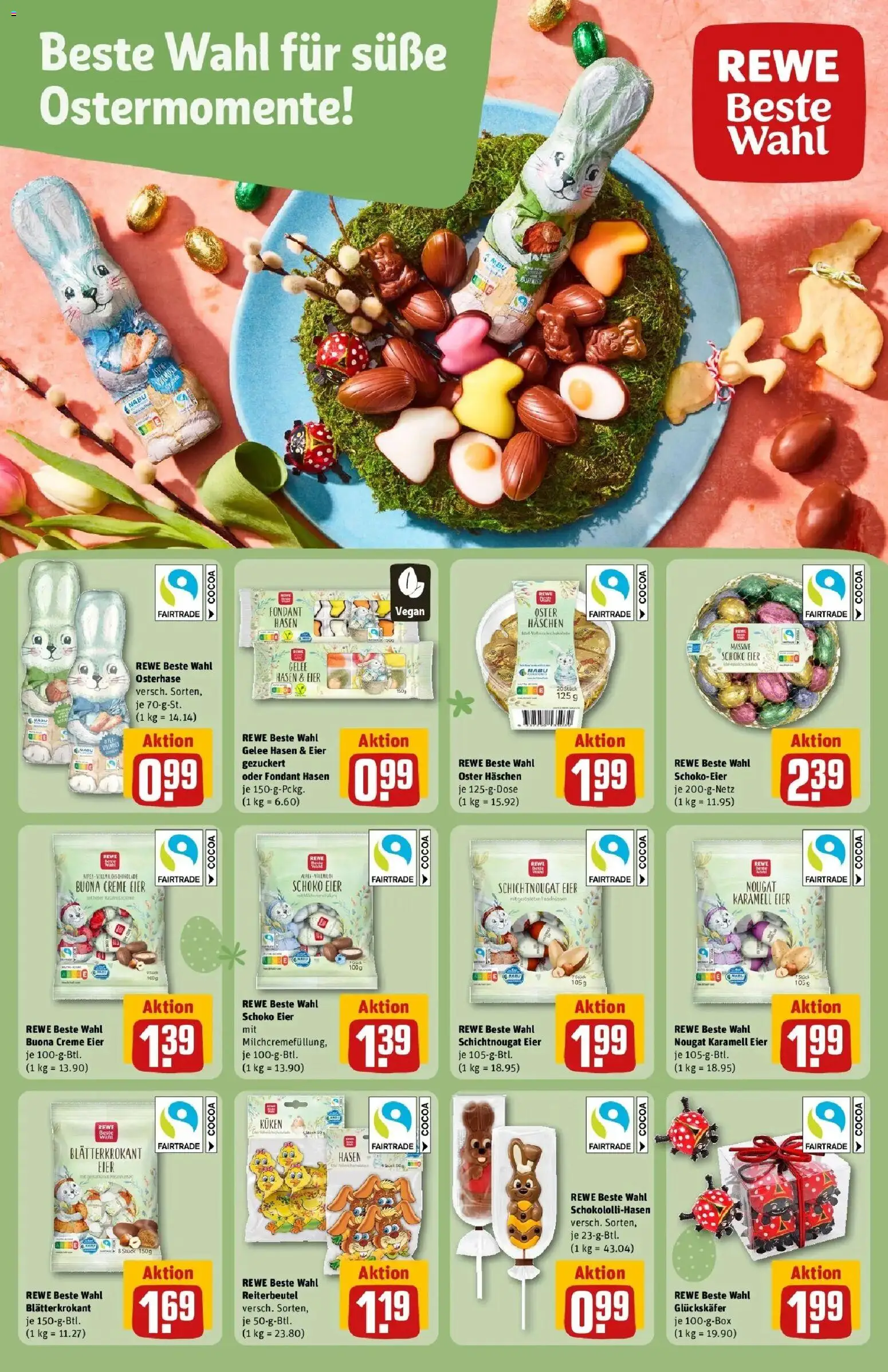 Rewe Prospekt Zülpich	 – gültig ab 23.03.2026 | Seite: 22 | Produkte: Eier, Creme