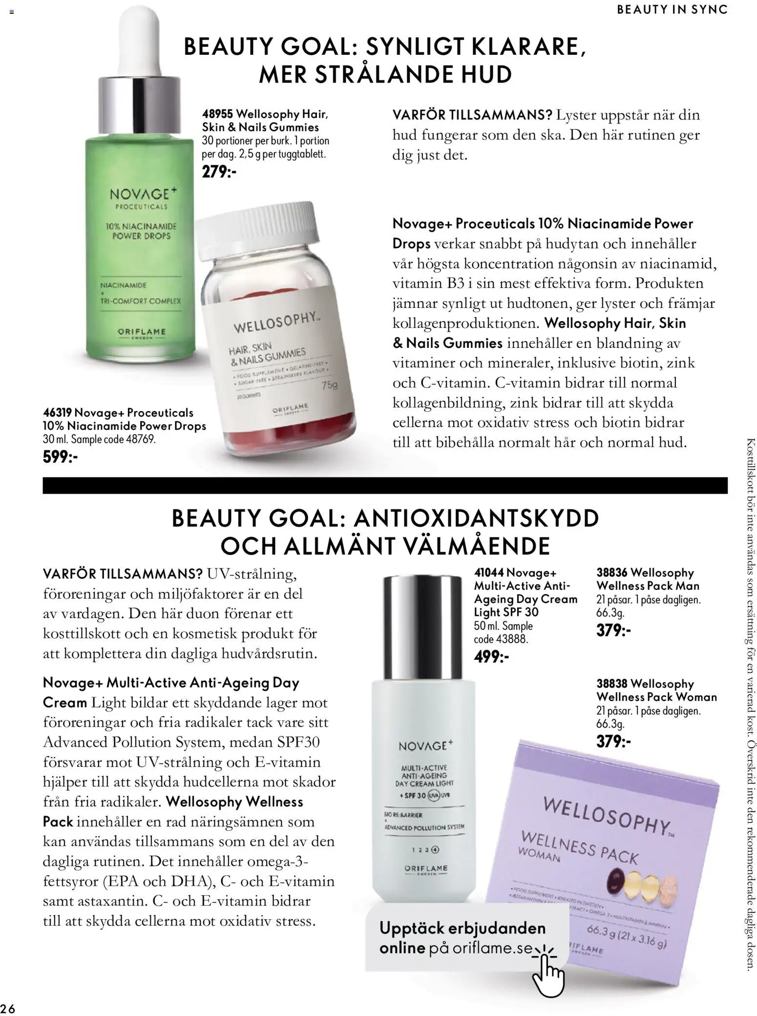 Oriflame reklamblad aktuell från 07/10/2026 | Sida: 26