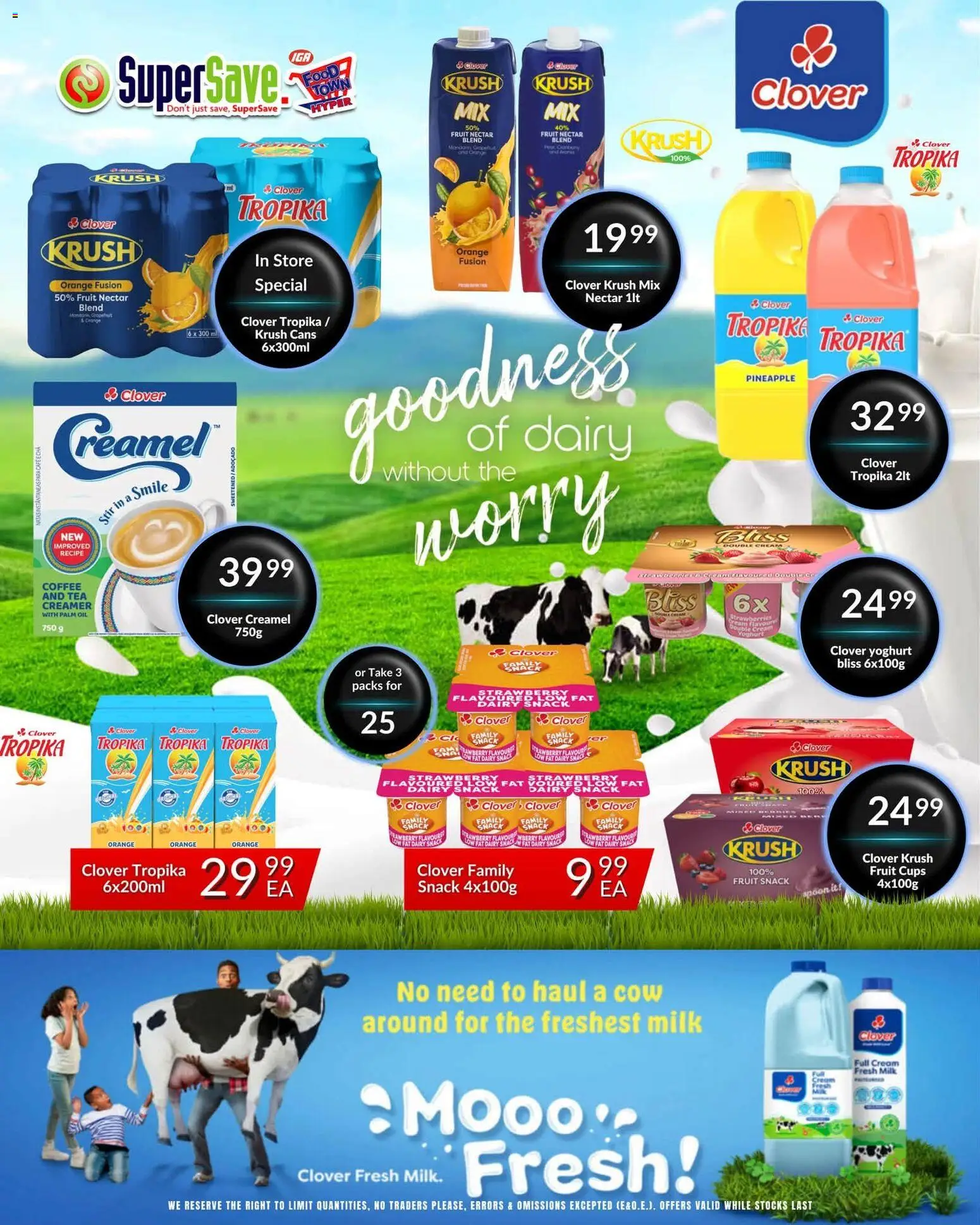 New Super Save catalogue – valid from 06/08/2026 | Page: 35 | Products: Creamer, Oil, Tea, Strawberries