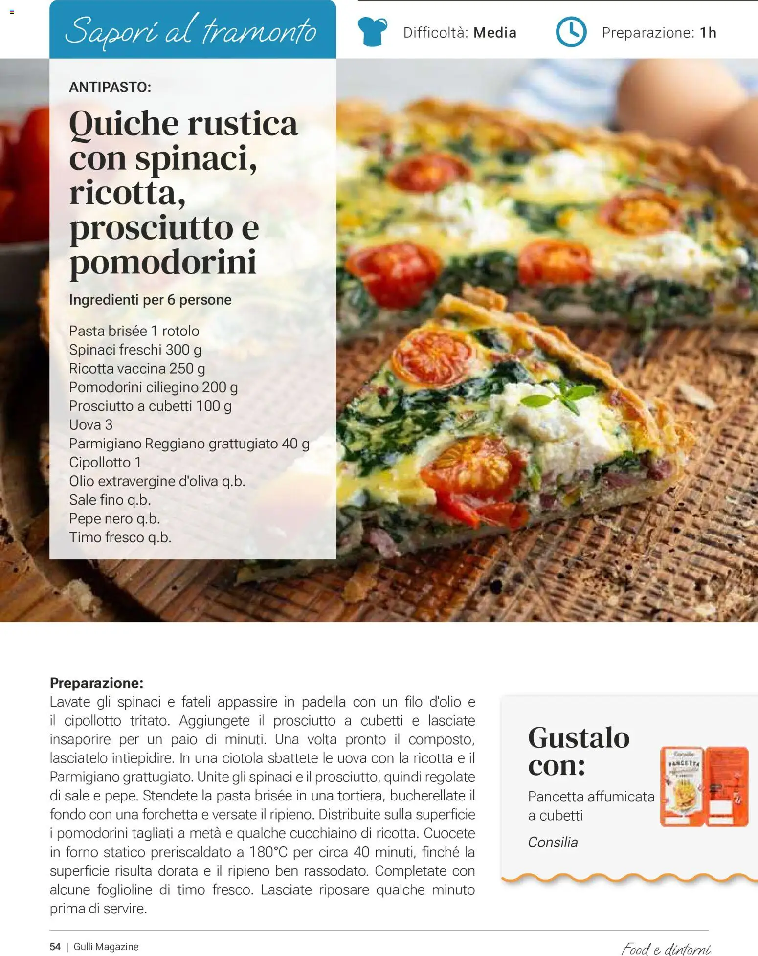 Volantino Gulliver del 01/07/2026 | Pagina: 53 | Prodotti: Pasta, Ricotta, Forno, Ciotola