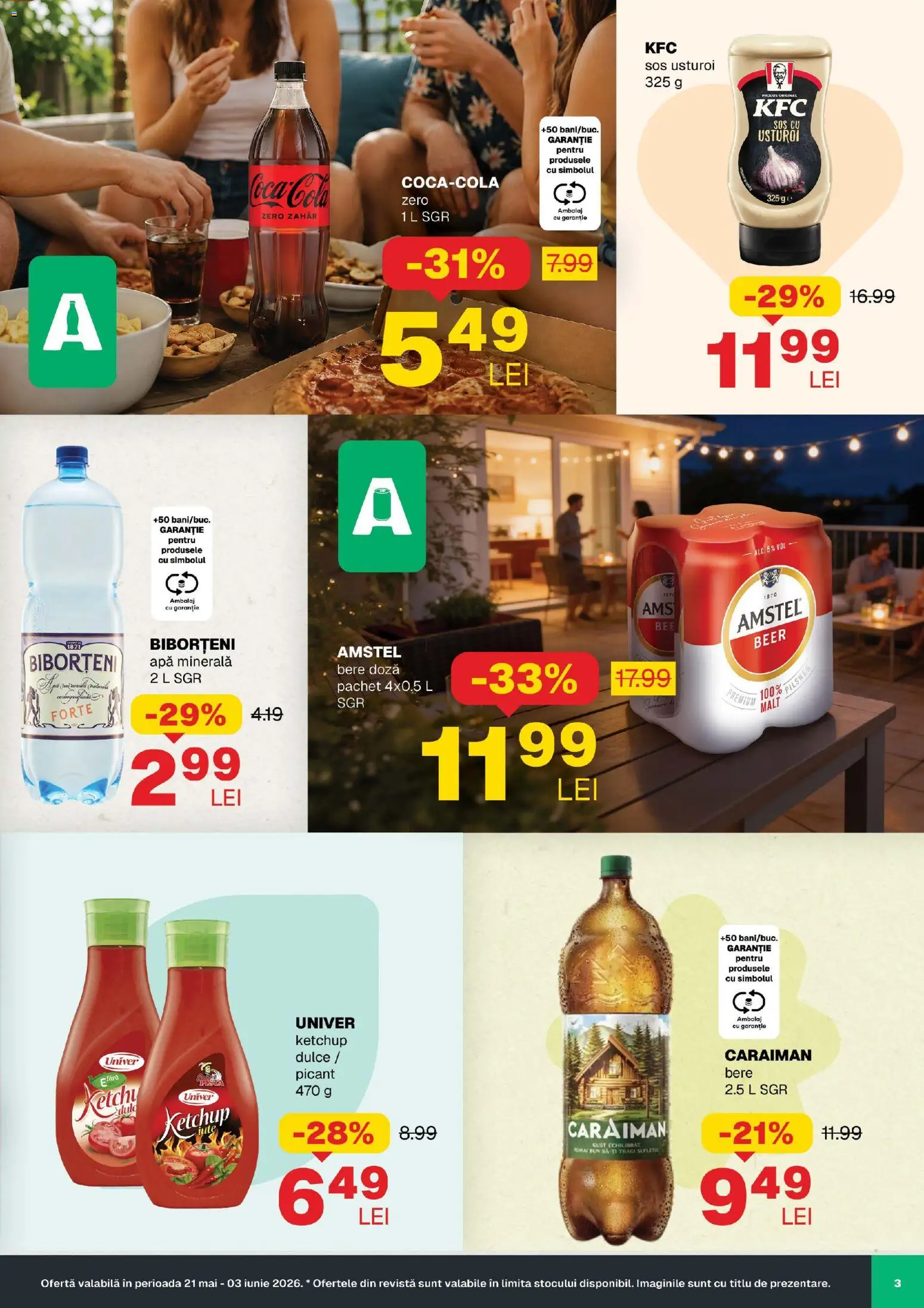 Noul catalog Annabella – valabil de la 21.05.2026 | Pagină: 3 | Produse: Apă, Sos, Zahăr, Usturoi