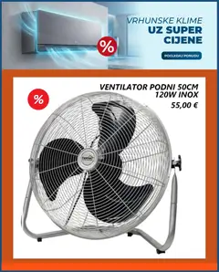 Comet Katalog - Pregled kataloga iz trgovine Comet, vrijedi od 28.07.2026 | Stranica: 7 | Proizvodi: Ventilator