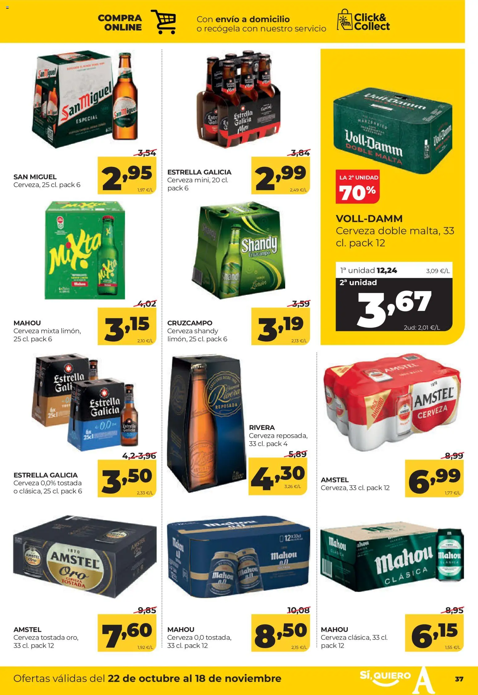 Alimerka folleto Castilla y León │ válido desde el 22/10/2026 | Página: 39 | Productos: Cerveza