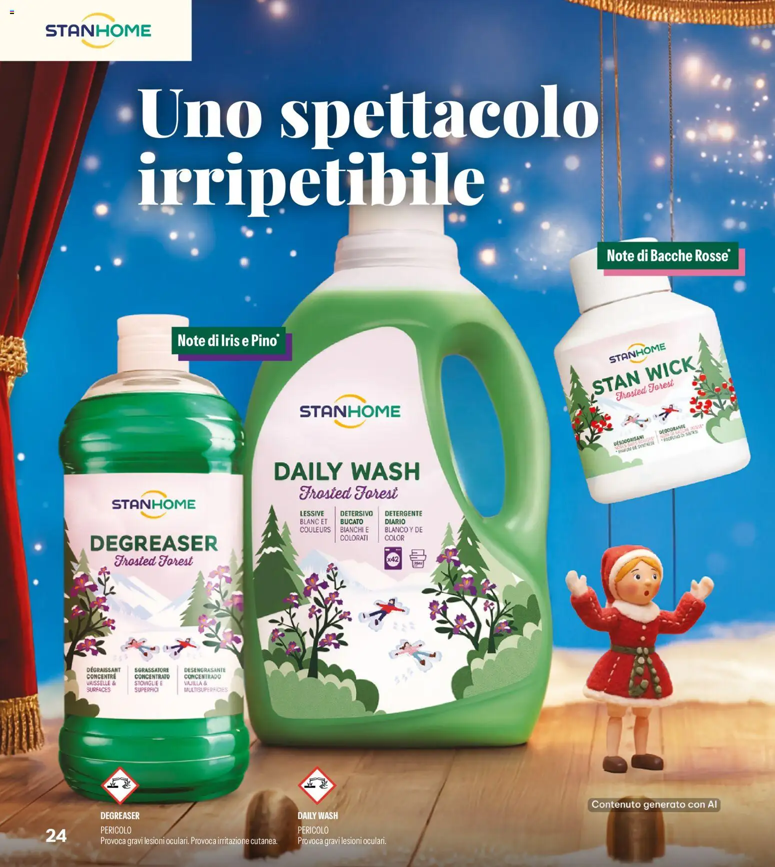 Volantino Stanhome del 27/10/2026 | Pagina: 24 | Prodotti: Deodorante, Detergente, Sgrassatore, Profumo