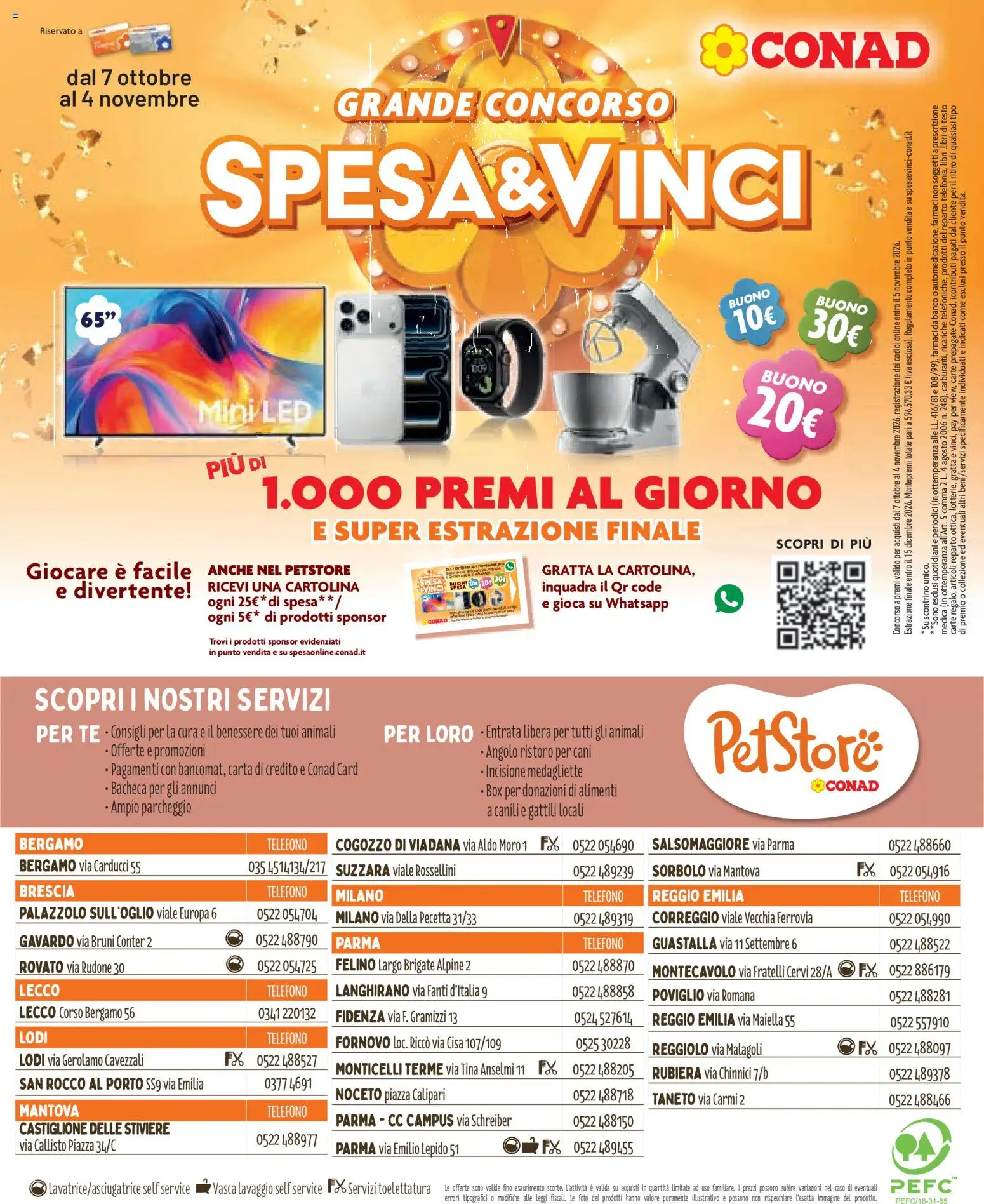 Volantino Conad del 07/10/2026 | Pagina: 8 | Prodotti: Libri, Tè, Telefono, TV
