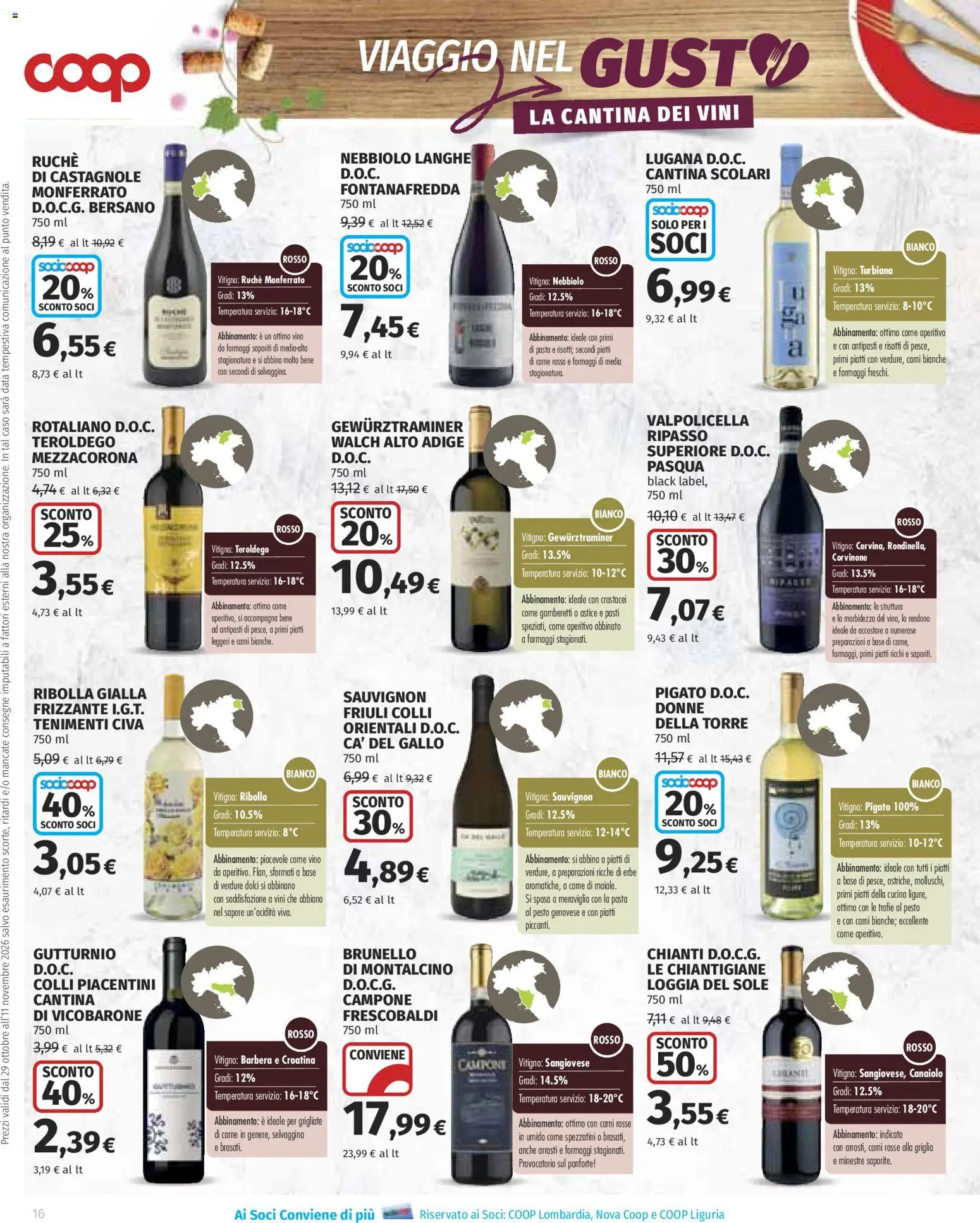 Volantino COOP del 29/10/2026 | Pagina: 16
