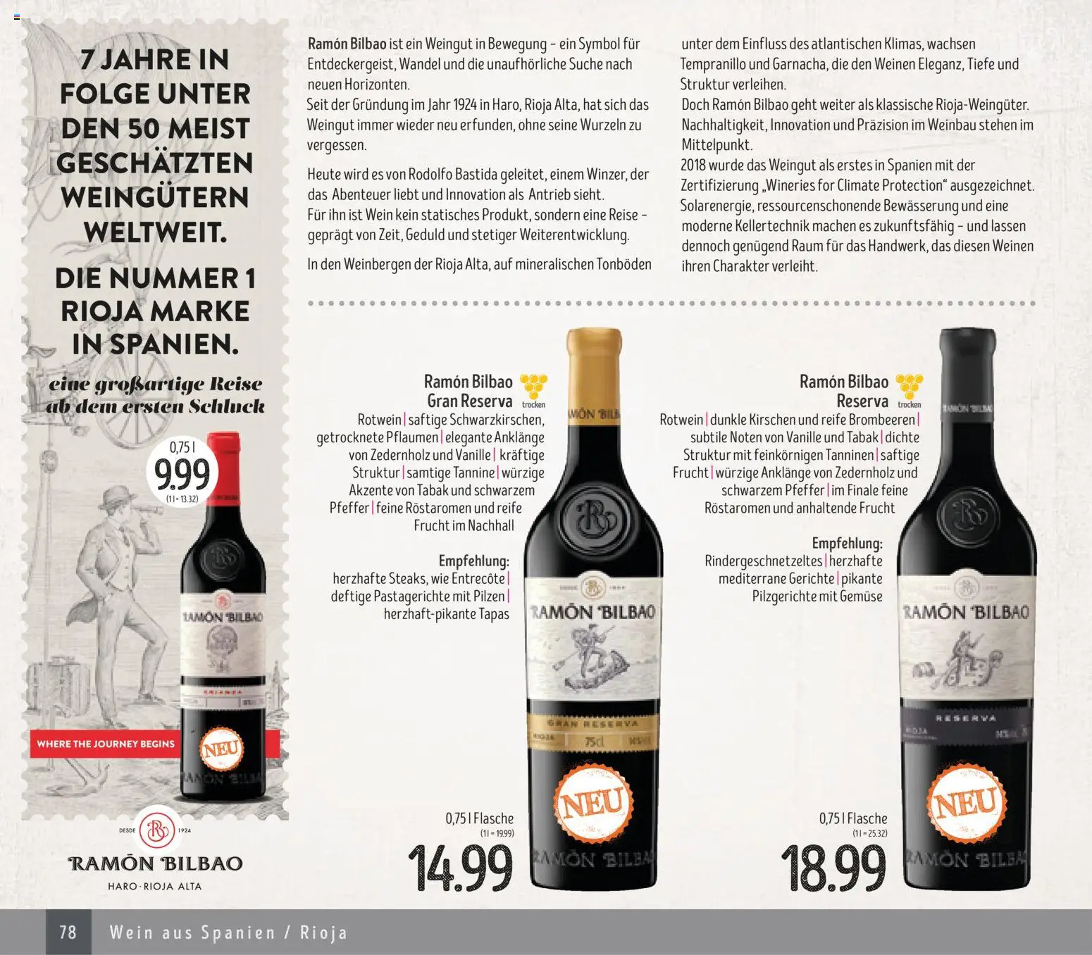 Edeka Struve Wein– und Spirituosen – gültig ab 14.11.2025 | Seite: 78 | Produkte: Pflaumen, Entrecote, Kirschen, Pfeffer