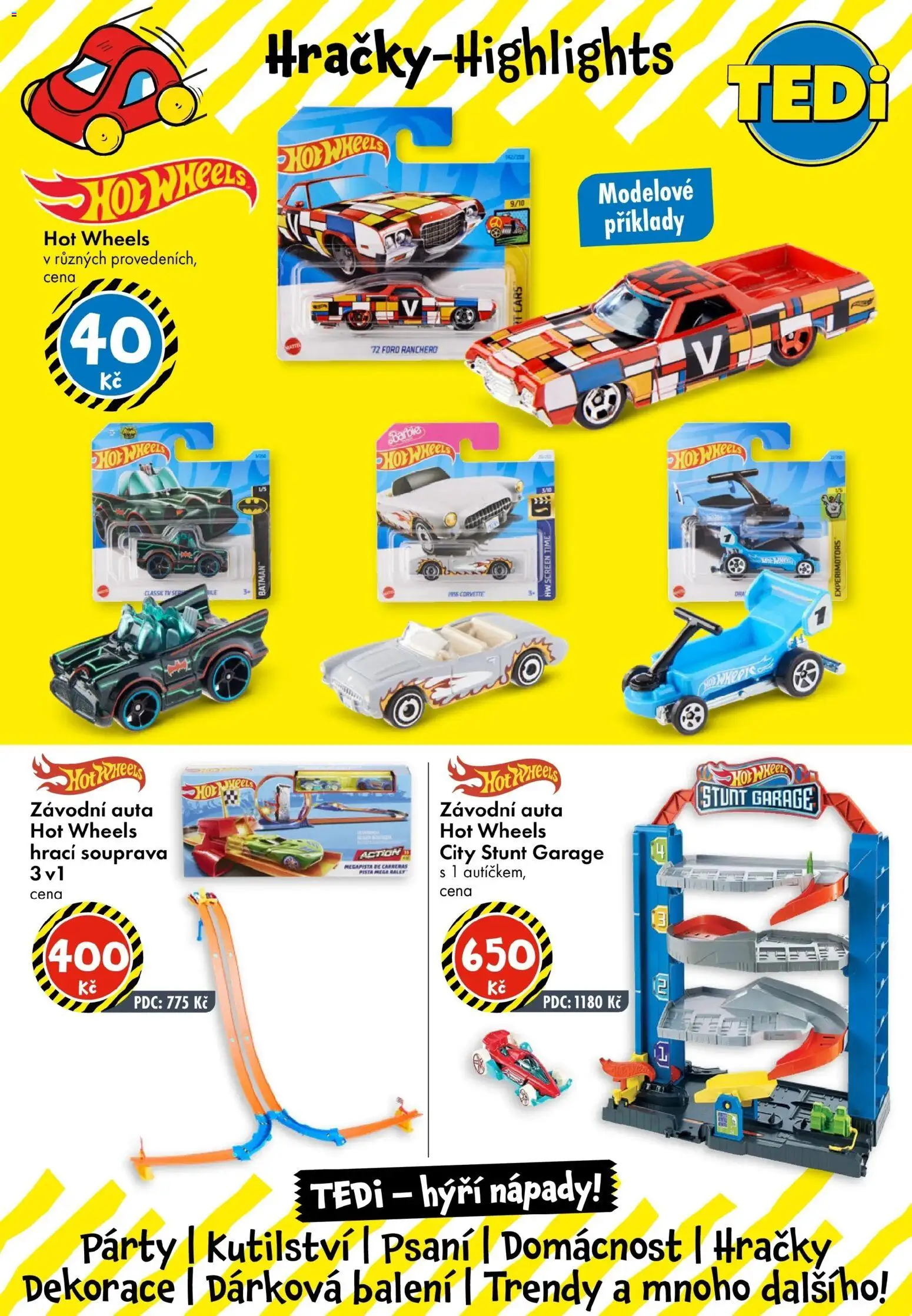 TEDi leták - Písek od 29.07.2026 | Strana: 2 | Produkty: Hračky, Hot Wheels, Barbie, Dekorace