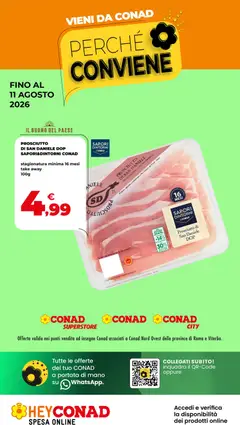 Anteprima del volantino Conad volantino Perché Conviene valido a partire dal 29/07/2026
