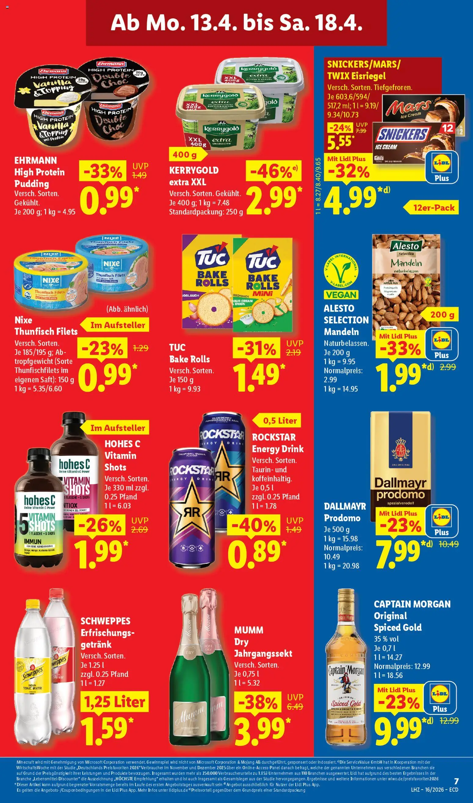 Lidl Prospekt – gültig ab 13.04.2026 | Seite: 13 | Produkte: USB, Strandtuch