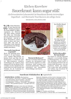 dm drogerie markt Magazin October 2026 ab 01.10.2026 gültig | Seite: 87 | Produkte: Kraut, Zutaten, Kimchi, Gebäck