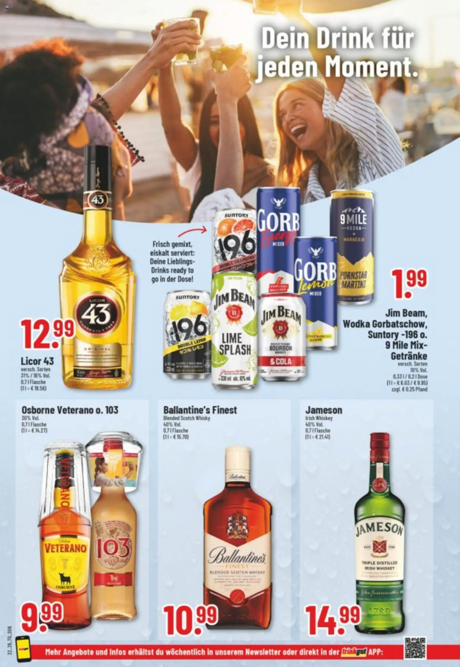 Trinkgut Prospekt – gültig ab 26.05.2026 | Seite: 6 | Produkte: Jim beam, Cola, Wodka, Whiskey