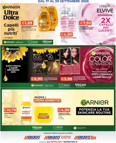 Anteprima del volantino Mercatò volantino L'Oréal valido a partire dal 17/09/2026
