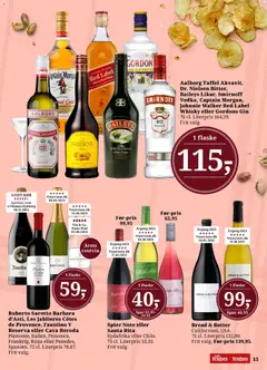 Dagli'Brugsen - Tilbudsavis uge 27-28 gyldig fra 03/07/2026 | Side: 17 | Produkter: Amendoins, Gin, Vodka, Whisky