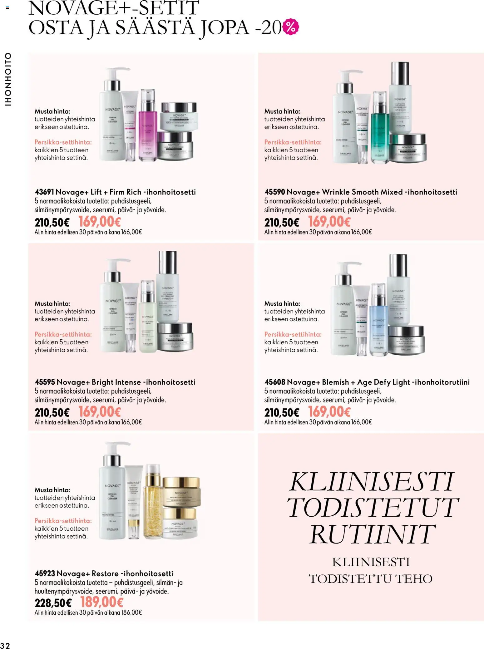 Oriflame tarjoukset – voimassa 07/10/2026 alkaen | Sivu: 32