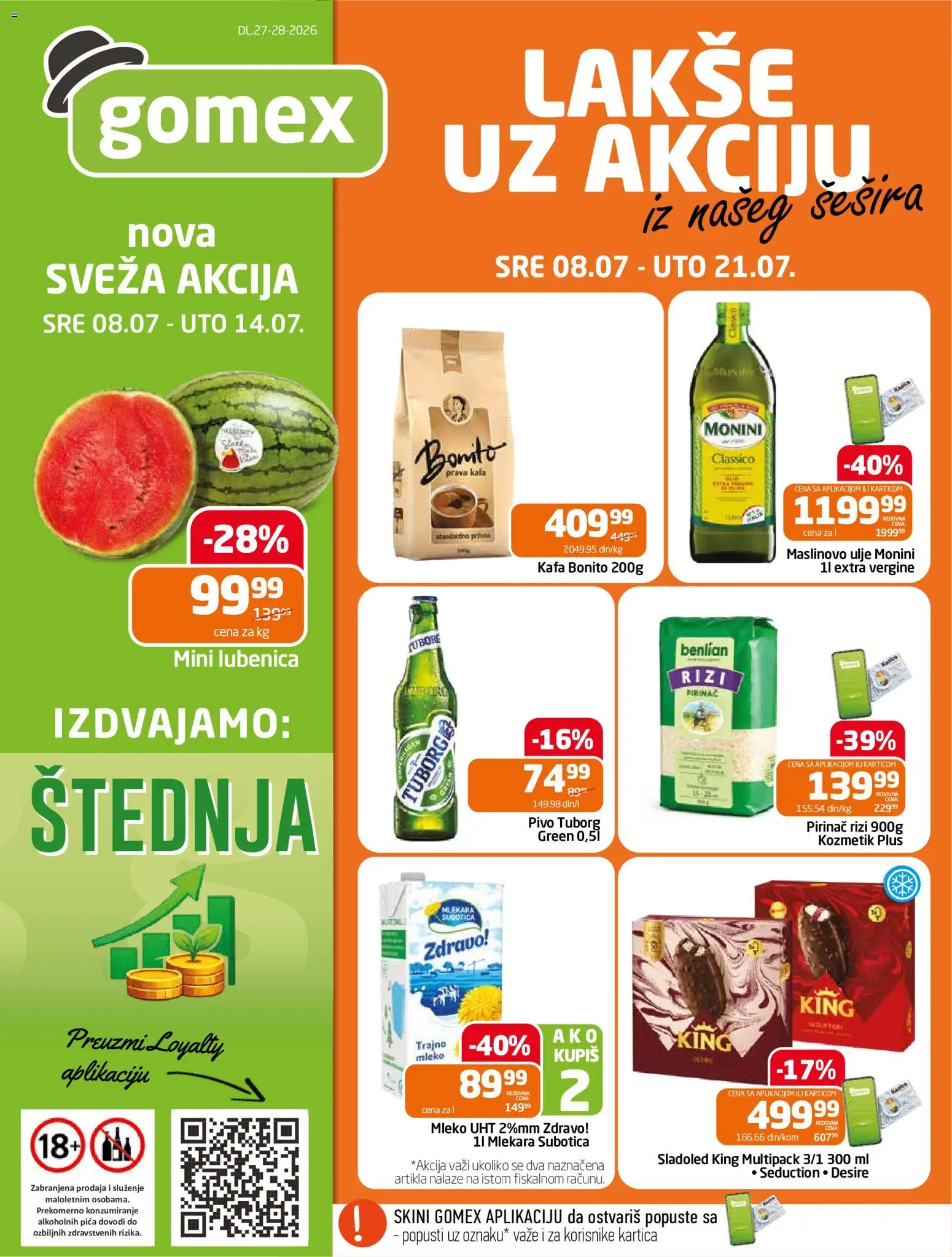 Gomex katalog catalogue cover