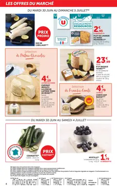 bi1 - Prévisualisation de bi1 Catalogue valide à partir de 30/06/2026 | Page: 4 | Produits: Pêche, Poissonnerie, Lait, Fromage