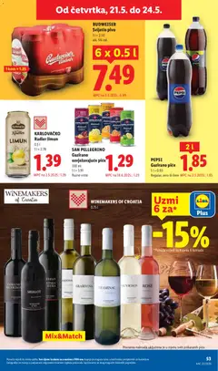KARLOVAČKO Radler limun, Radler limun 0.5 l - Pregled kataloga iz trgovine Lidl, vrijedi od 18.05.2026 | Stranica: 53