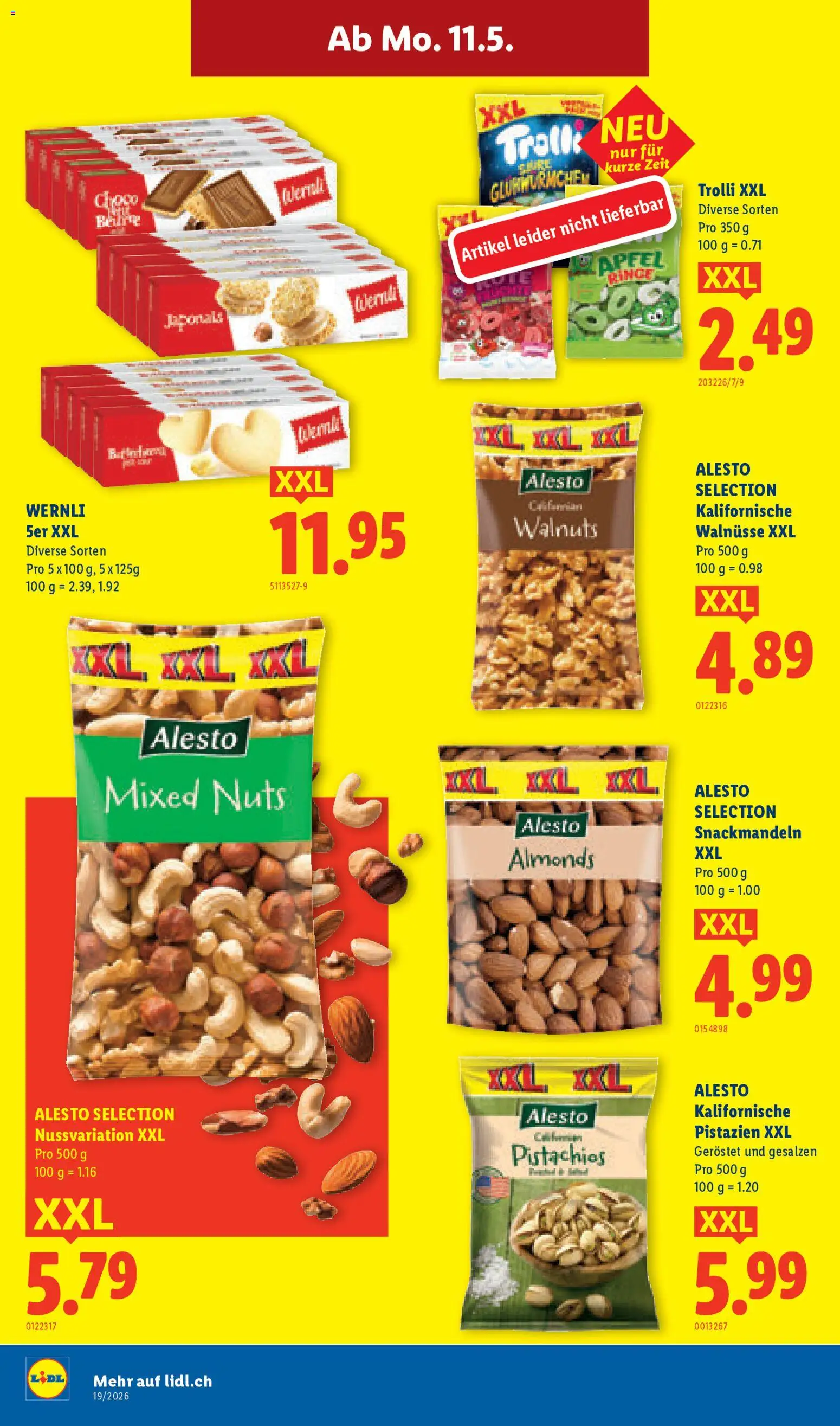 Lidl aktionen – gültig ab 07.05.2026 | Seite: 24 | Produkte: Walnüsse