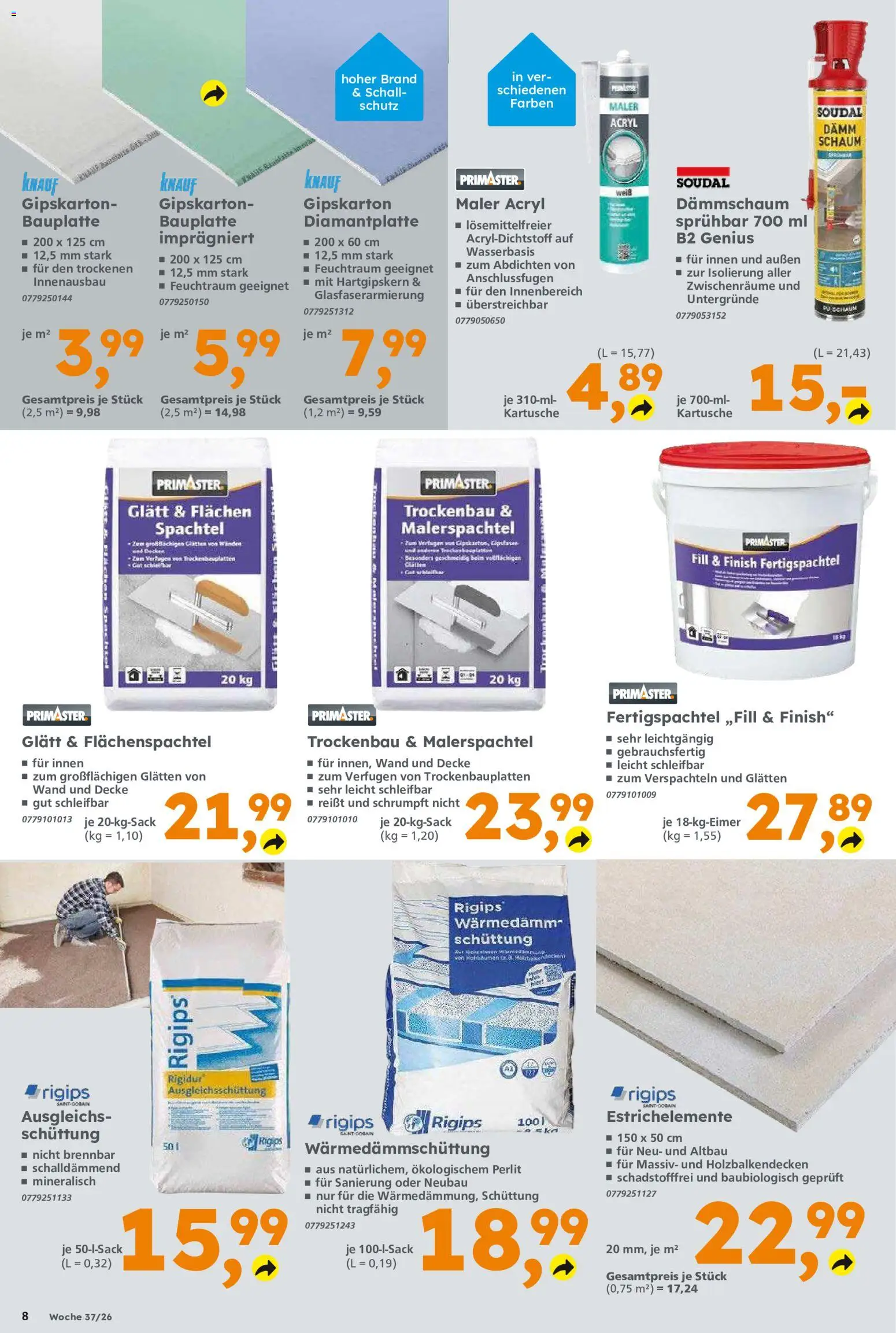 Globus Baumarkt Prospekt – gültig ab 07.09.2026 | Seite: 8
