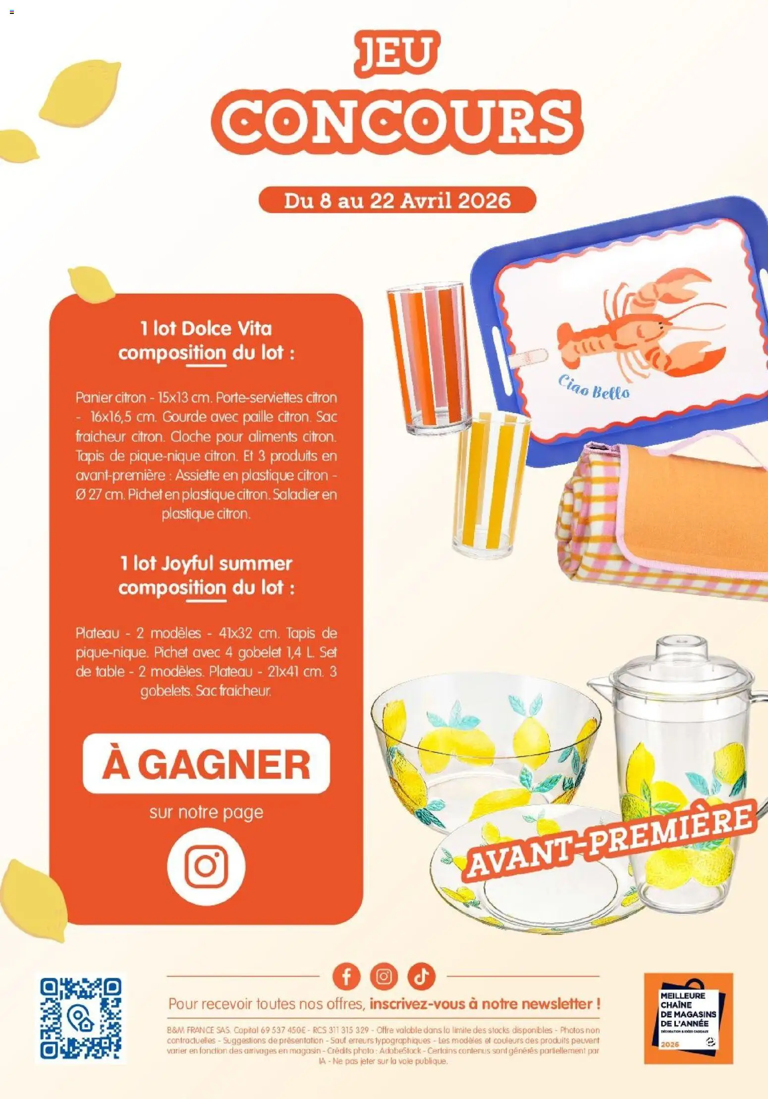 {H1} | Page: 22 | Produits: Citron, Gourde, Panier, Tapis