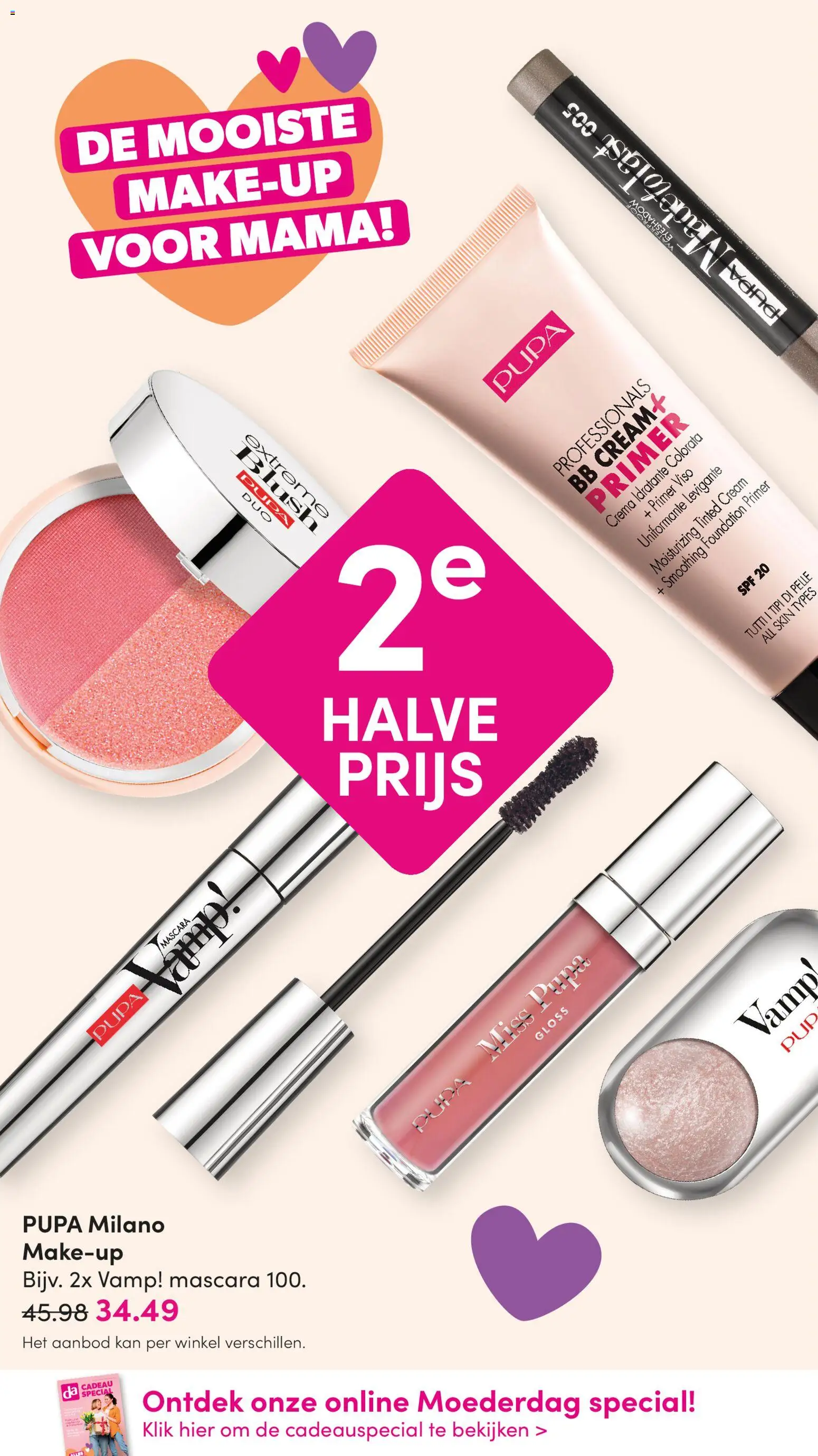 {H1} | Pagina: 4 | Producten: Foundation, Kan, Blush, Mascara