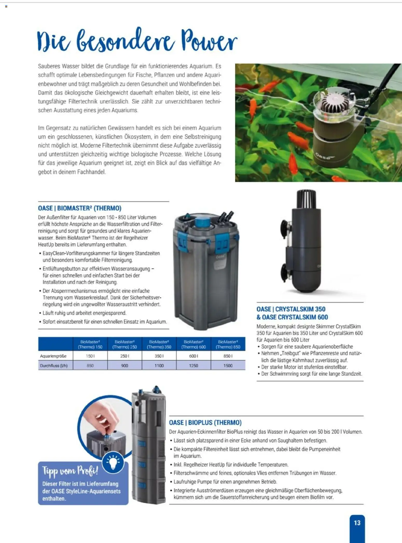 zookauf Themenkatalog Aqua – gültig ab 01.10.2026 | Seite: 13 | Produkte: Wasser