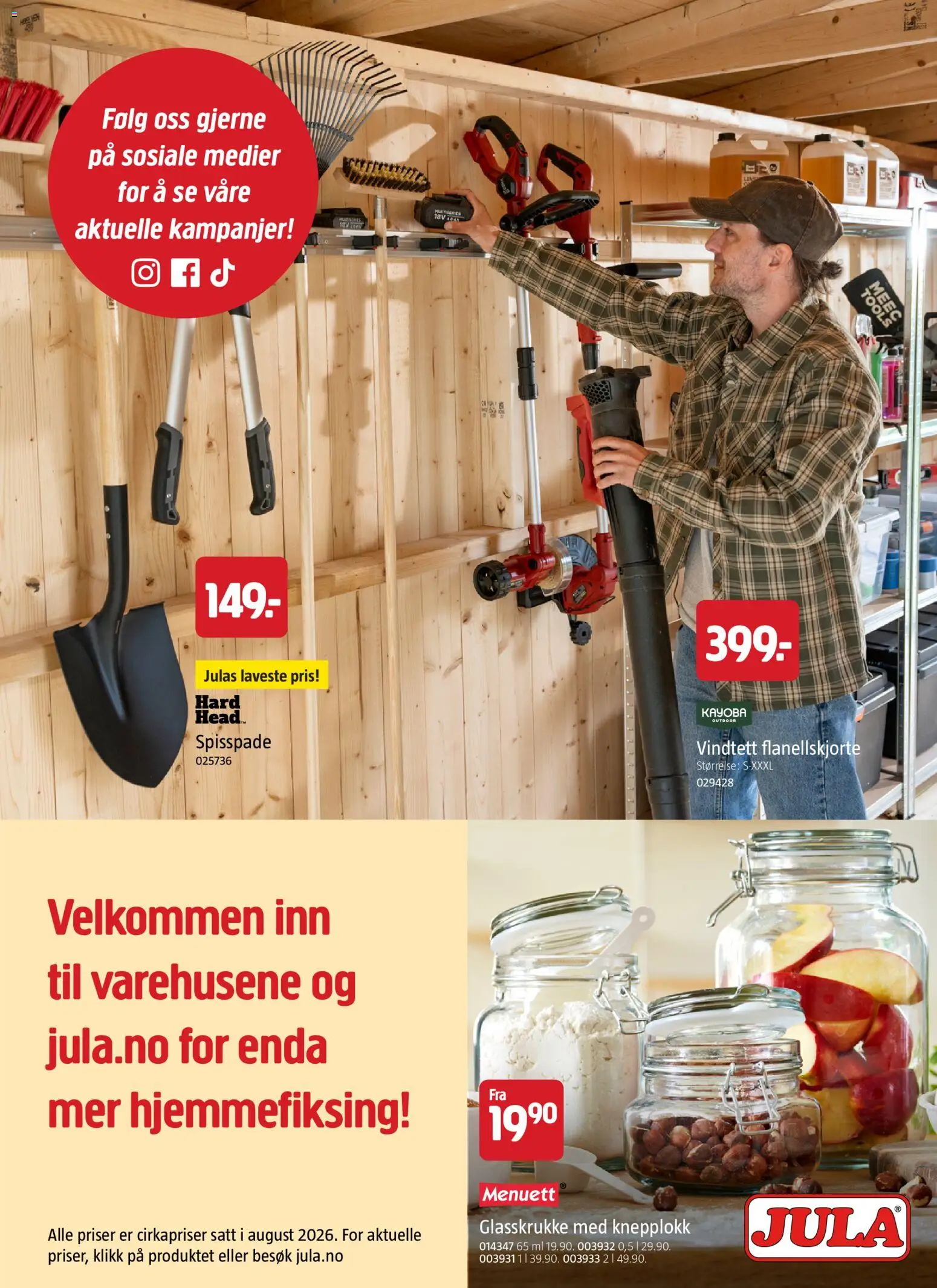 {H1} | Side: 58 | Produkter: 1, Flanellskjorte