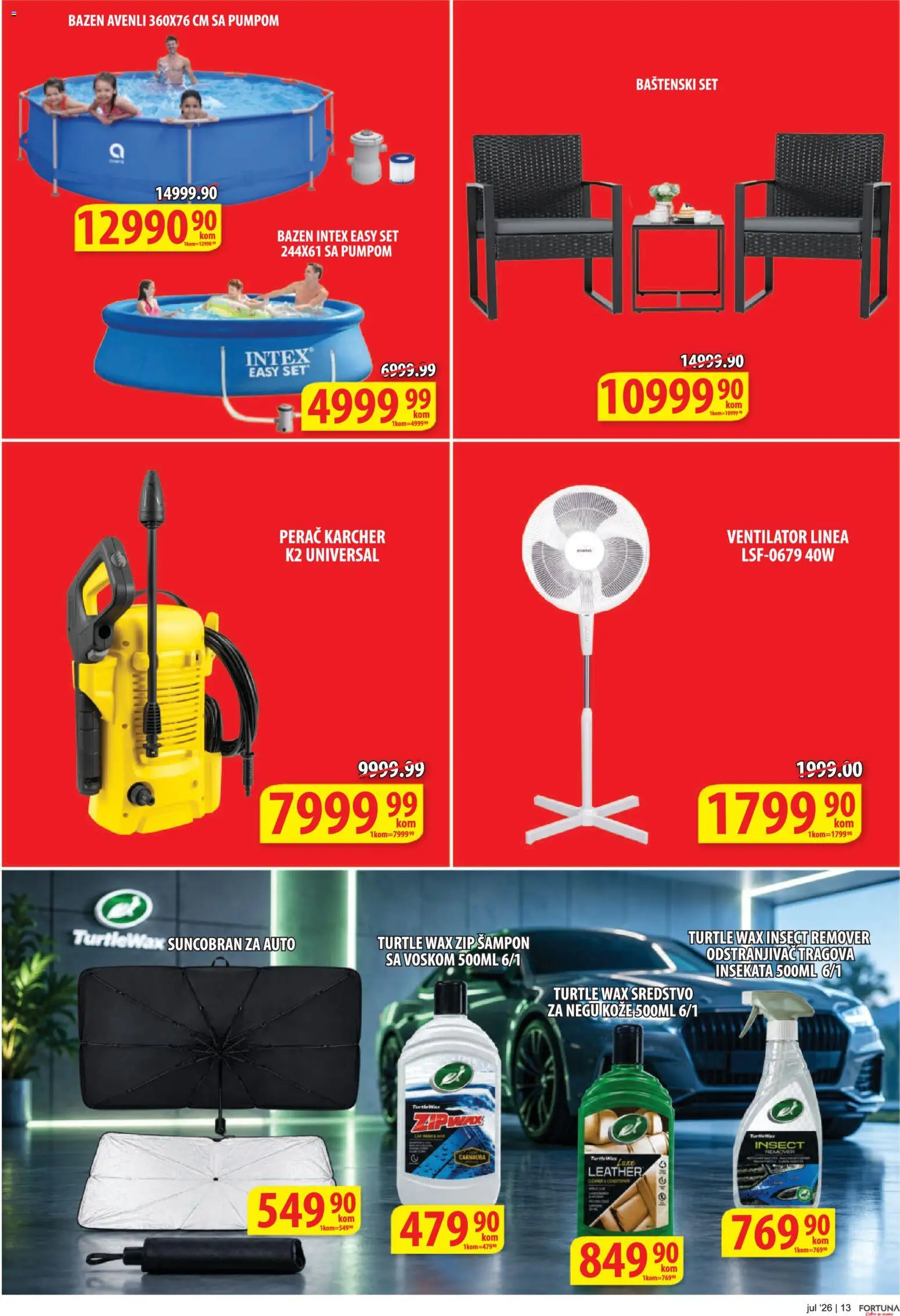 Fortuna Market katalog - važi od 08.07.2026 | Strana: 13
