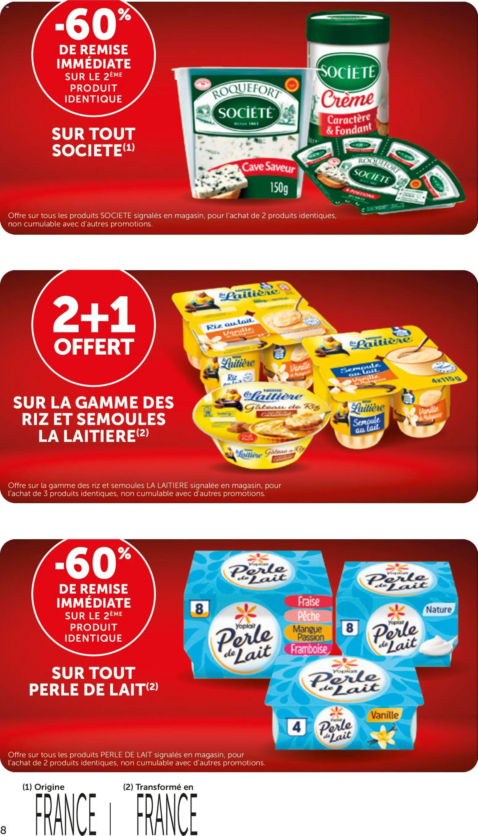 {H1} | Page: 8 | Produits: Framboise, Mangue, Vanille, Gâteau
