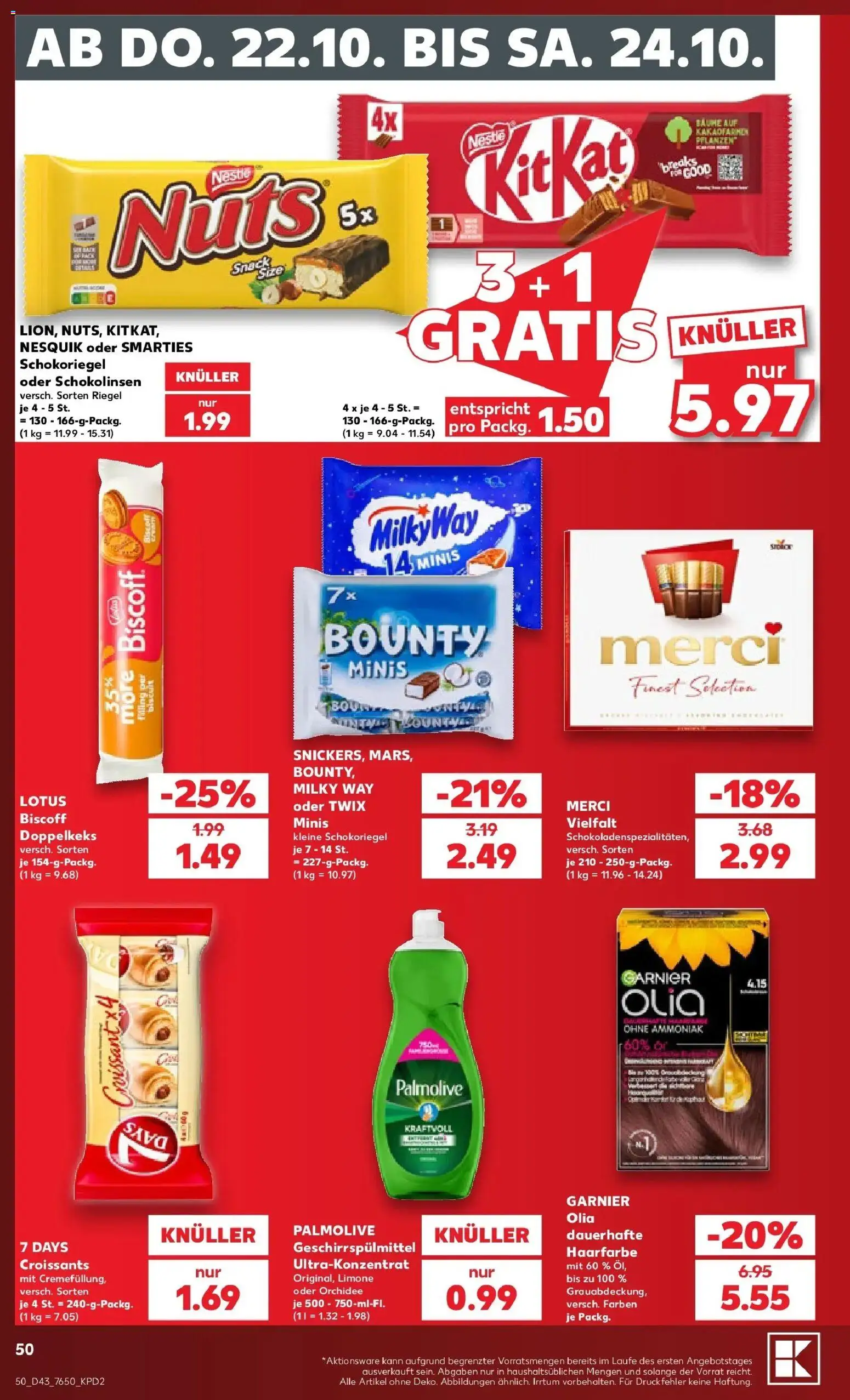 Kaufland - Kaufland: Wochenangebote von 19.10.2026 - Aktuelle Angebote | Seite: 54 | Produkte: Geschirrspülmittel, Lotus, Haarfarbe