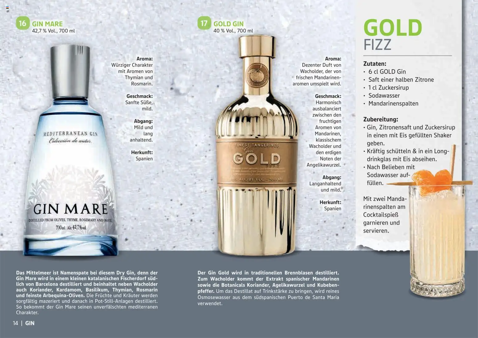 HERKULES Sonderbeilage 2 – gültig ab 29.10.2026 | Seite: 14 | Produkte: Duft, Mandarinen, Saft, Gin