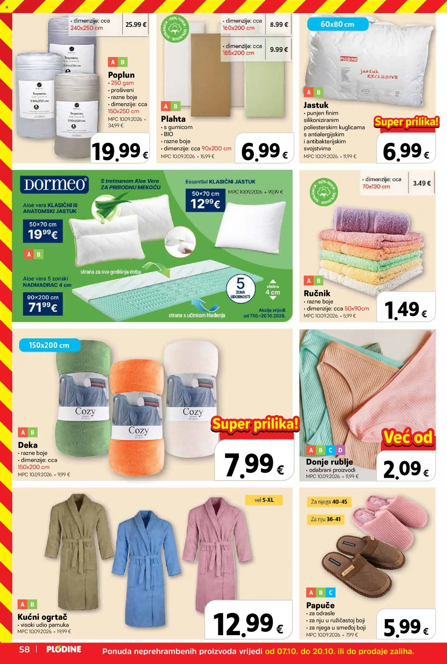 Plodine katalog | vrijedi od 14.10.2026 | Stranica: 58
