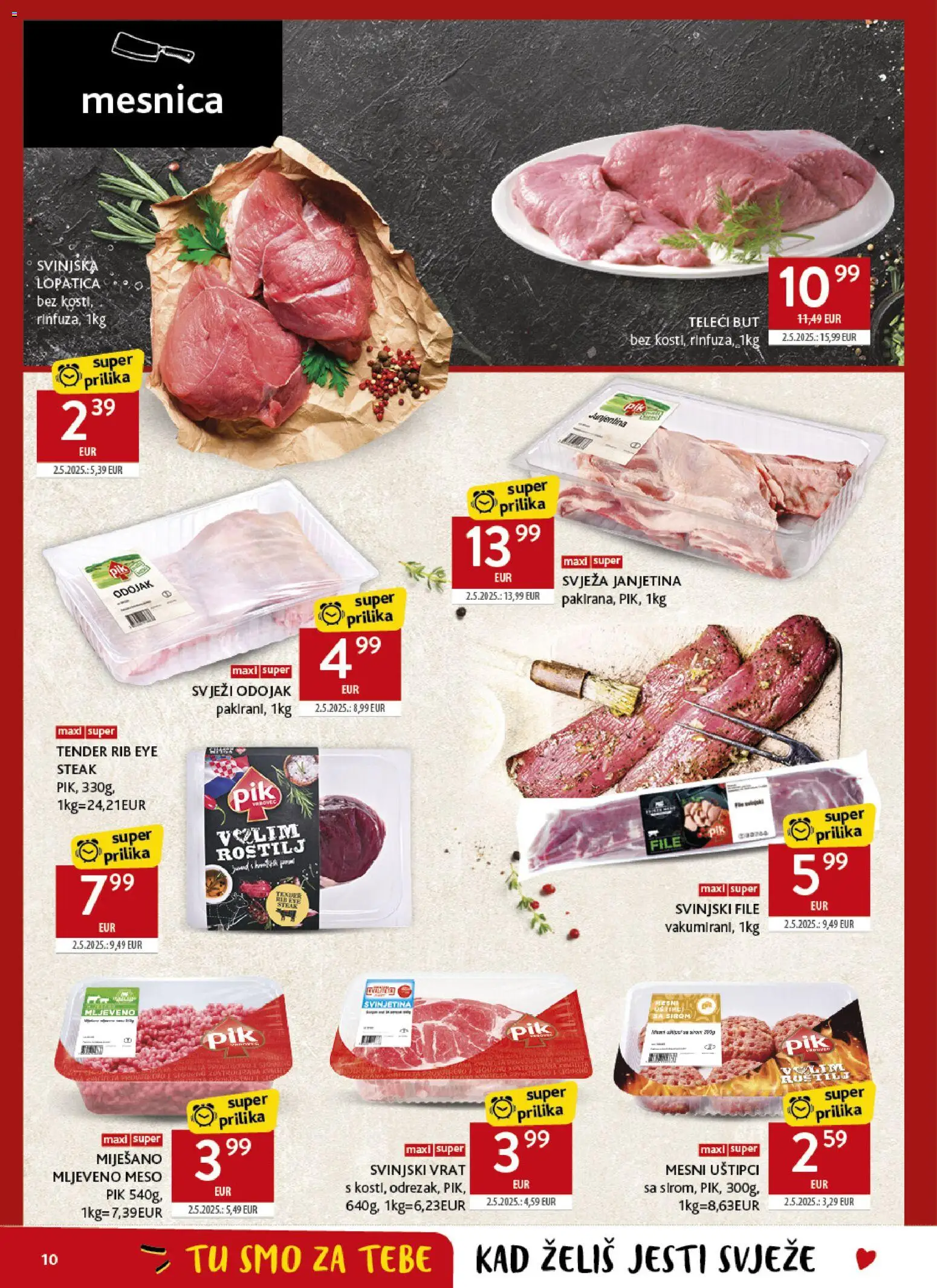 Konzum HR akciós ujság - amely érvényes a következő dátumtól: 2026.08.04. | Oldal: 10