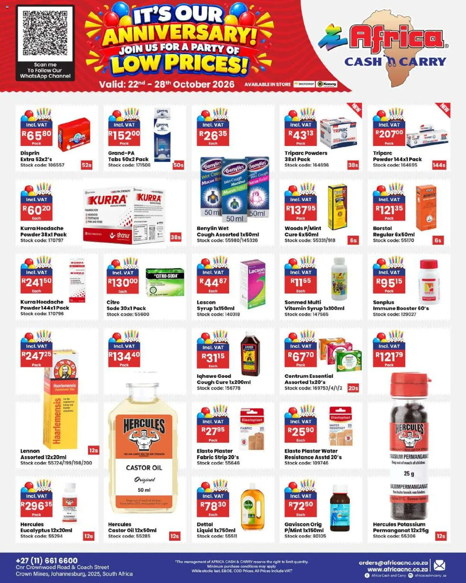 New Africa Cash & Carry catalogue – valid from 22/10/2026 | Page: 8