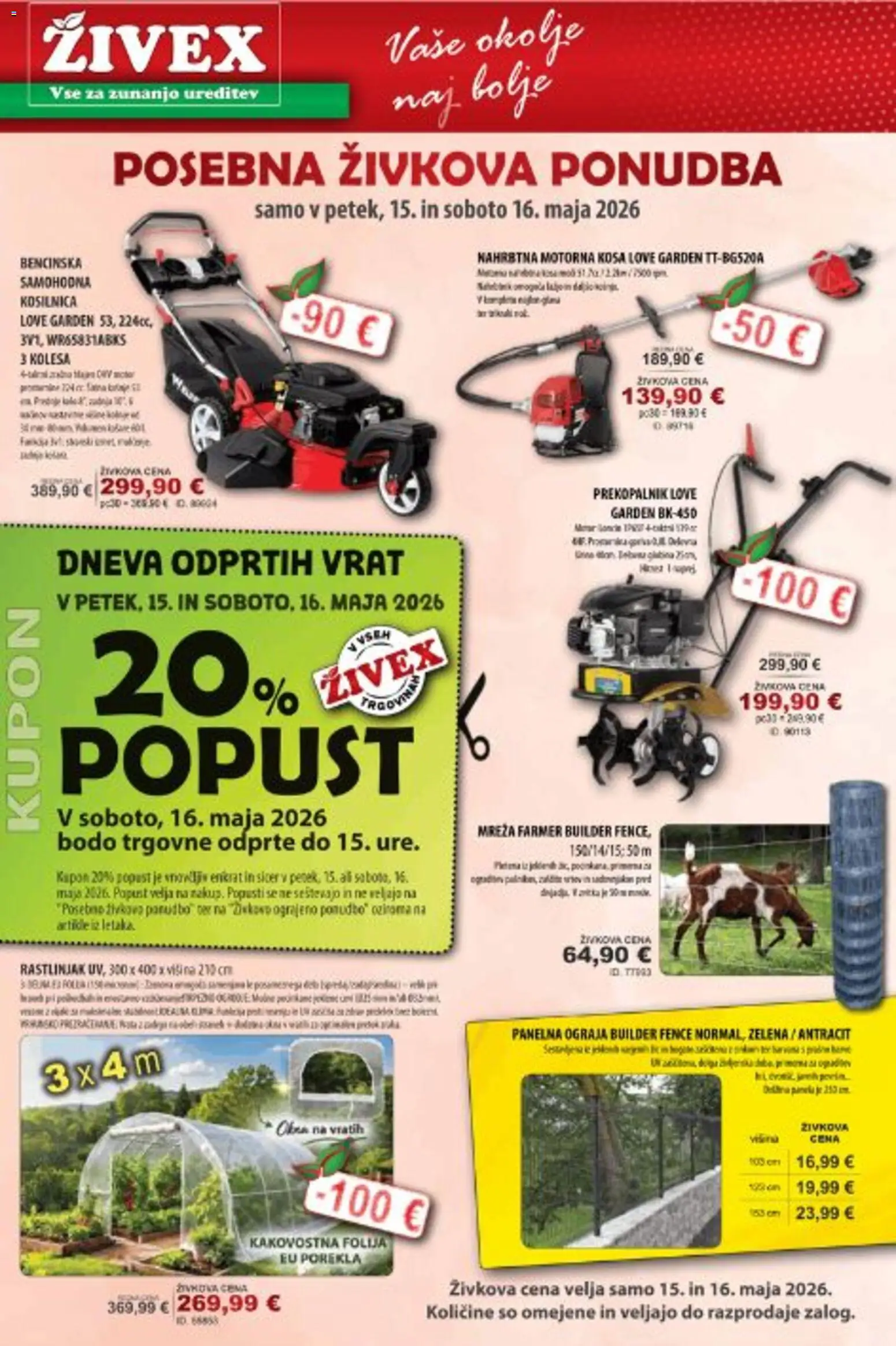 Novi Živex katalog ponudbe – veljaven od 13.05.2026 | Stran: 1