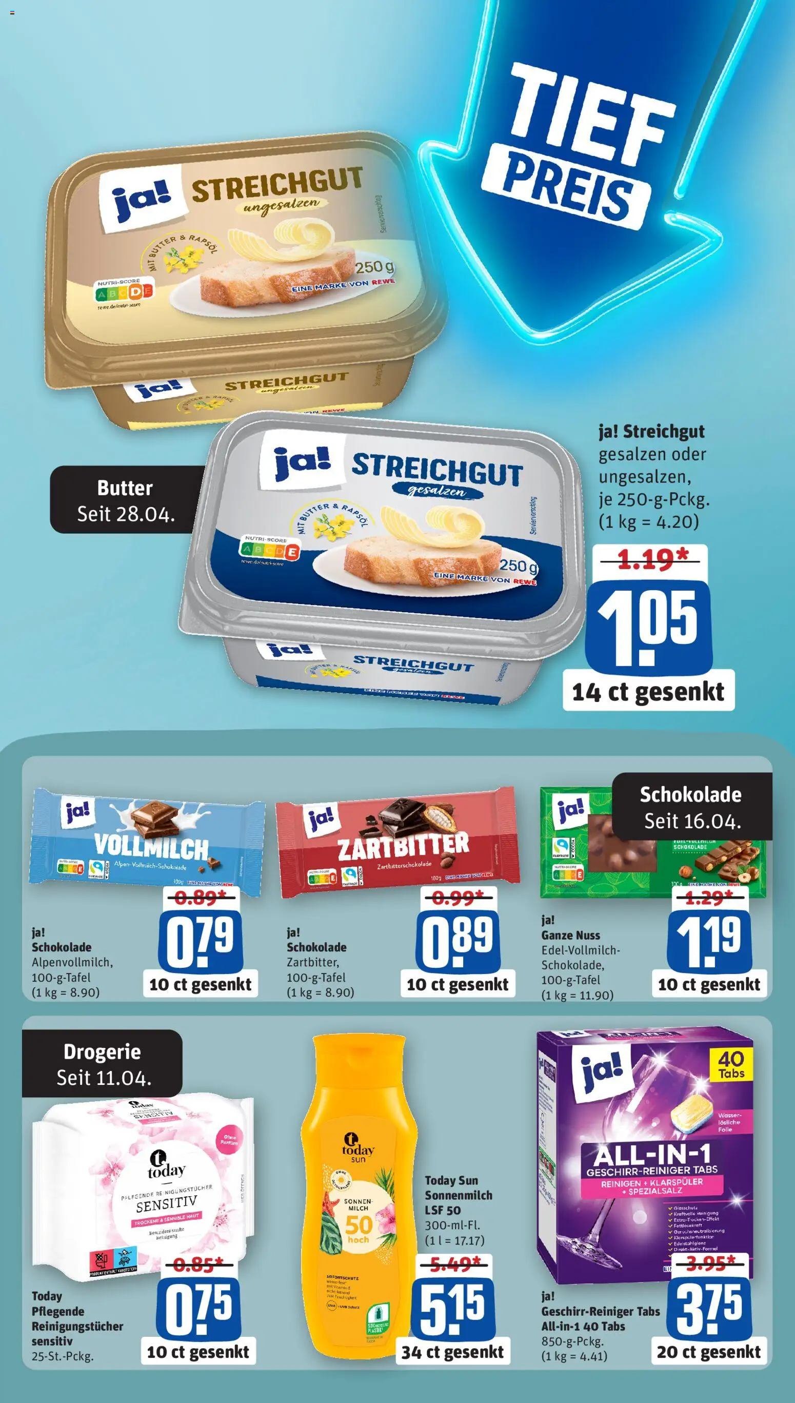 Rewe ihr Kaufpark Prospekt 	 – gültig ab 04.05.2026 | Seite: 3 | Produkte: Butter, Parfüm, Wasser, Klarspüler