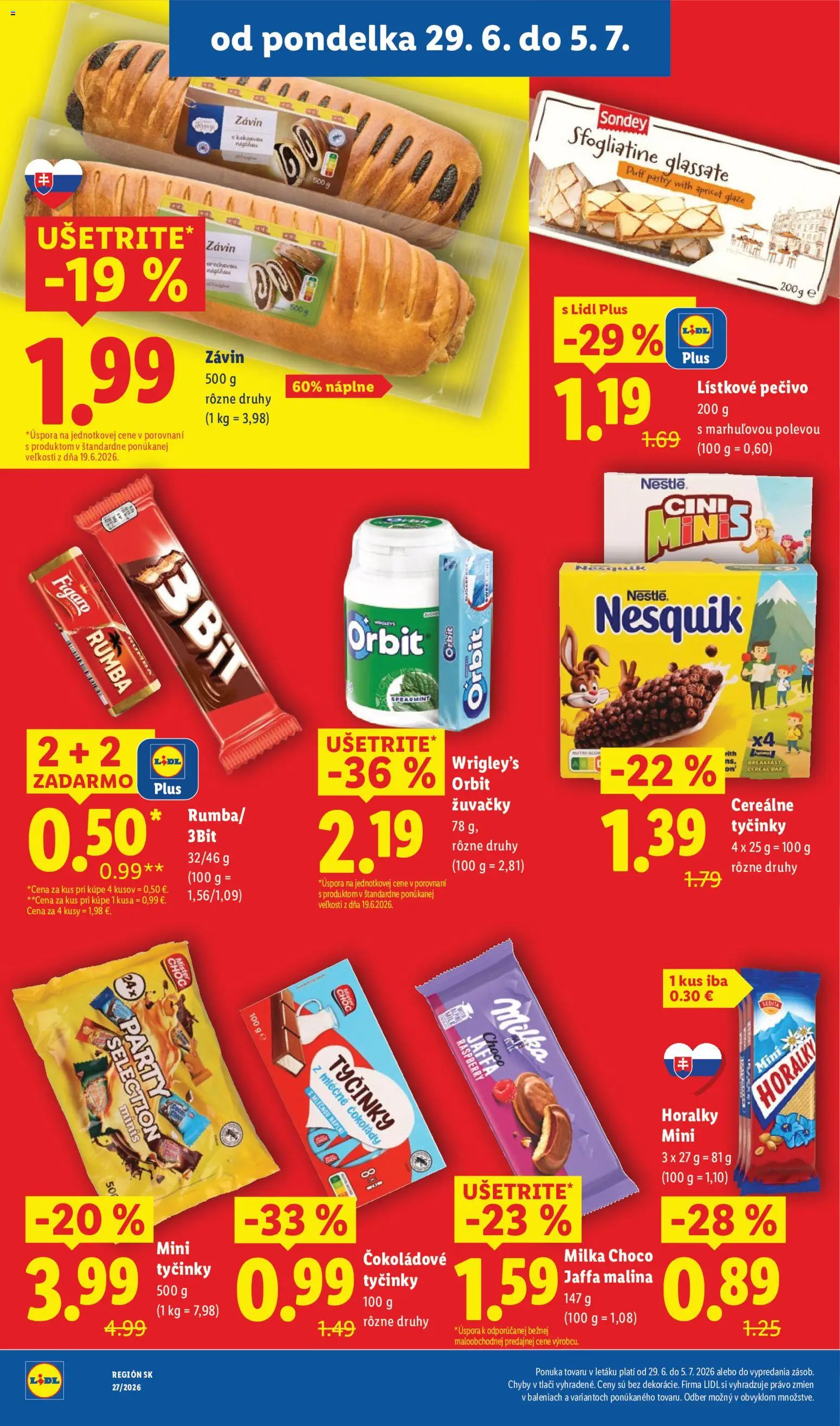 Nové Lidl akcie – leták je platný od 29.06.2026 | Strana: 34