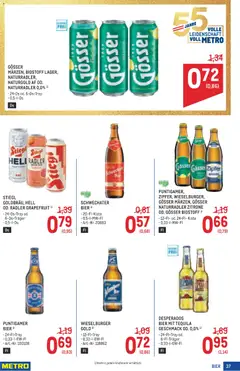 Metro angebote Profi ab 17.09.2026 gültig | Seite: 37 | Produkte: Desperados, Zitrone, Radler, Bier