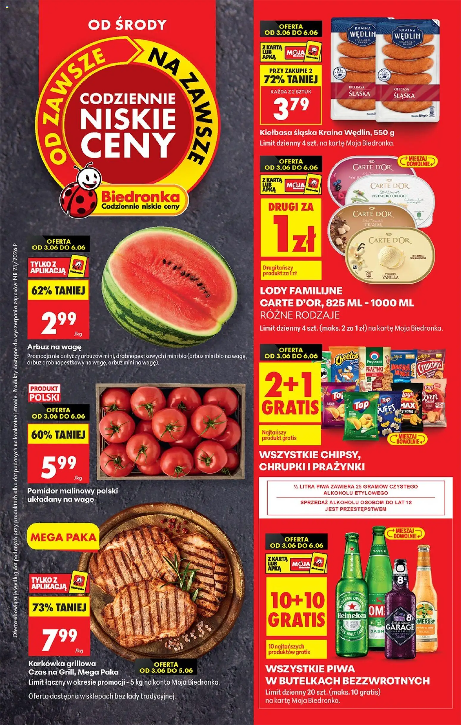 Biedronka gazetka od środy od 03.06.2026 | Strona: 1