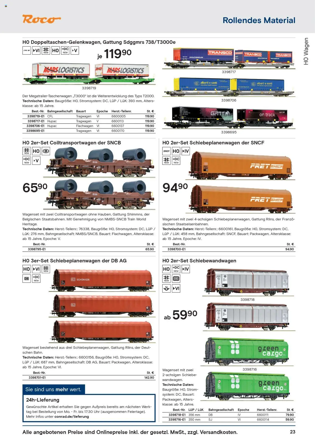 Conrad  Modellbahn Katalog – gültig ab 25.08.2025 | Seite: 25 | Produkte: Uhr