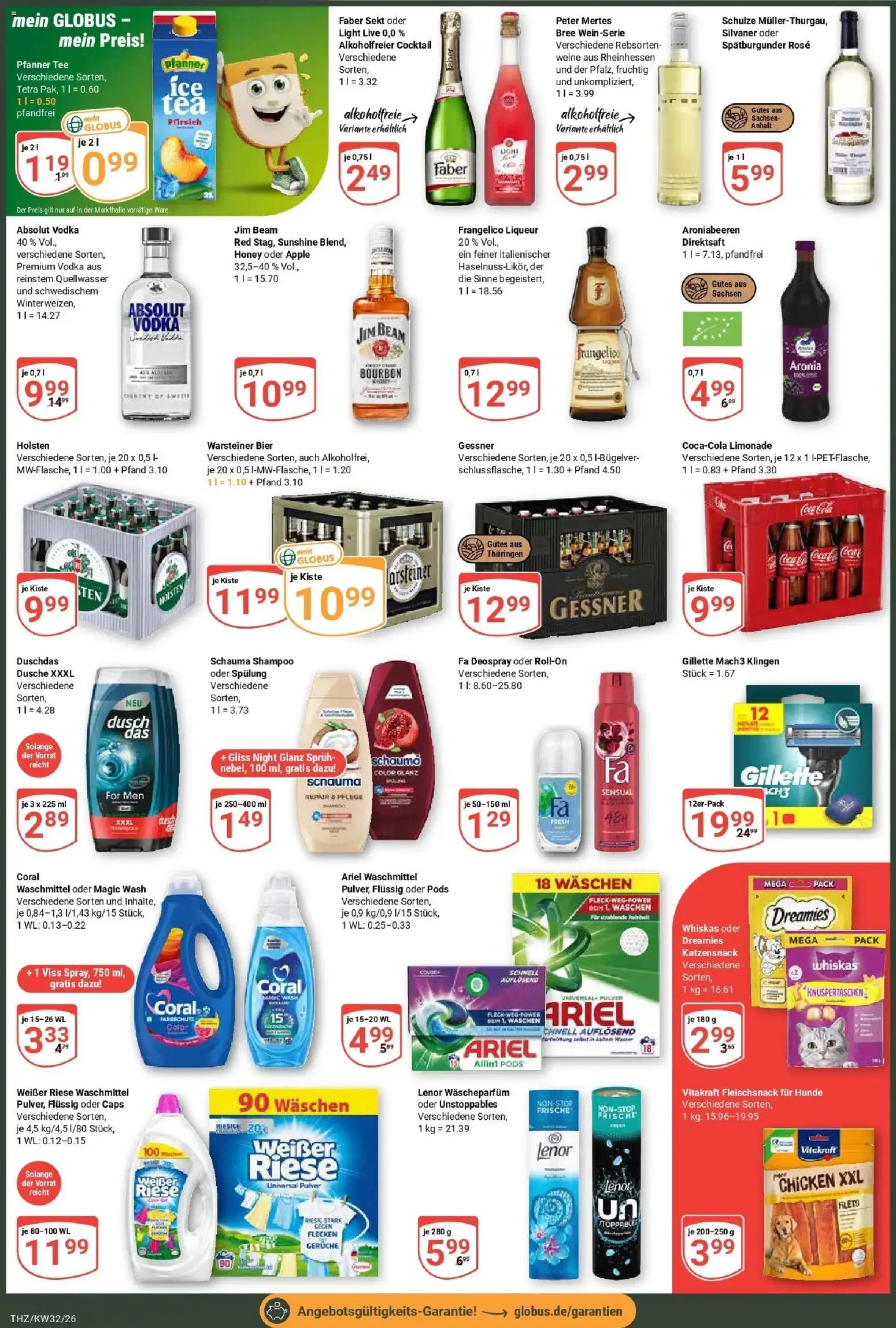 Globus Prospekt Zeitz (ab 03.08.2026) » Angebote online | Seite: 4 | Produkte: Schauma shampoo, Bier, Holsten, Apple